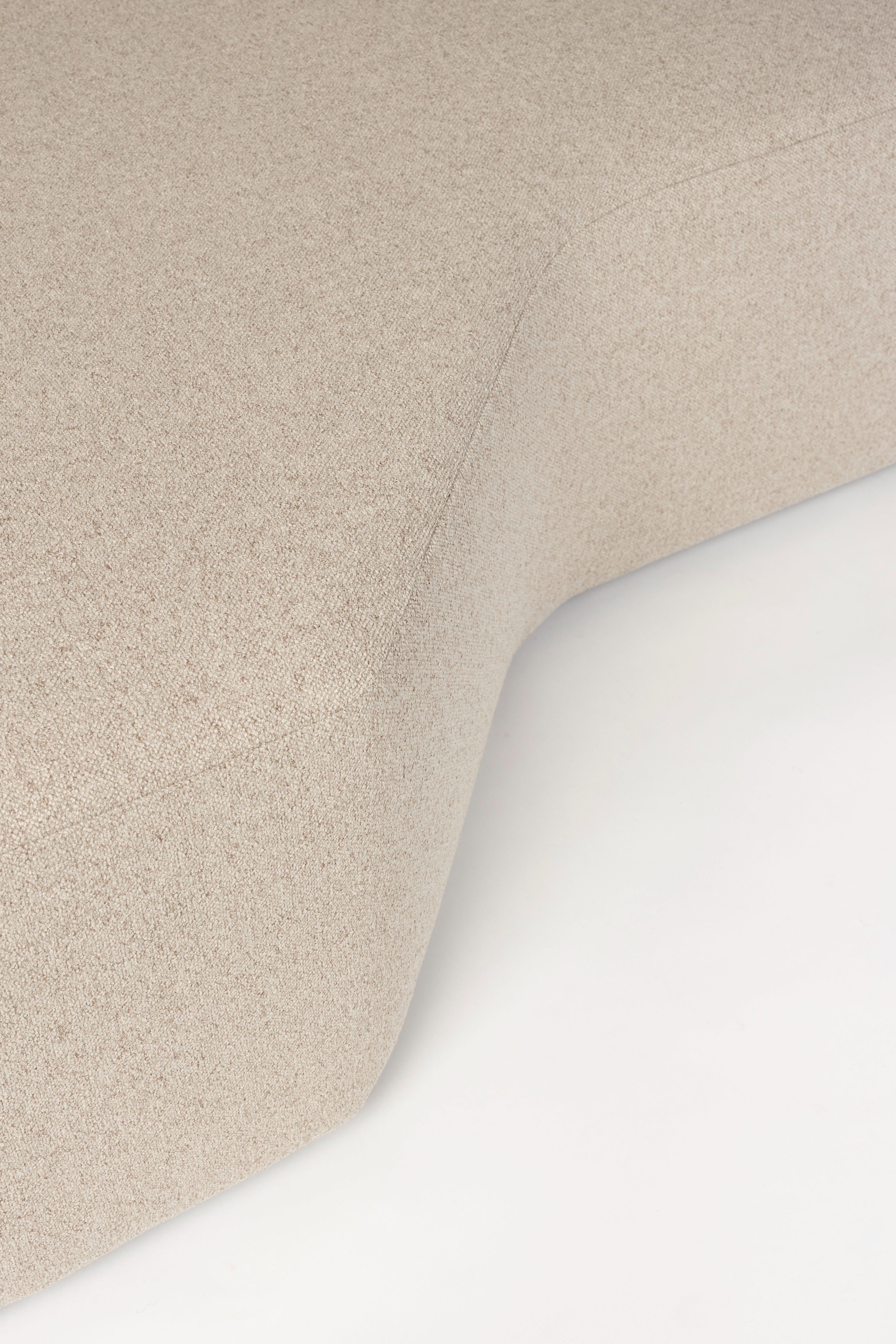 Sofa modułowa PROSPER - szezlong prawostronny cappuccino