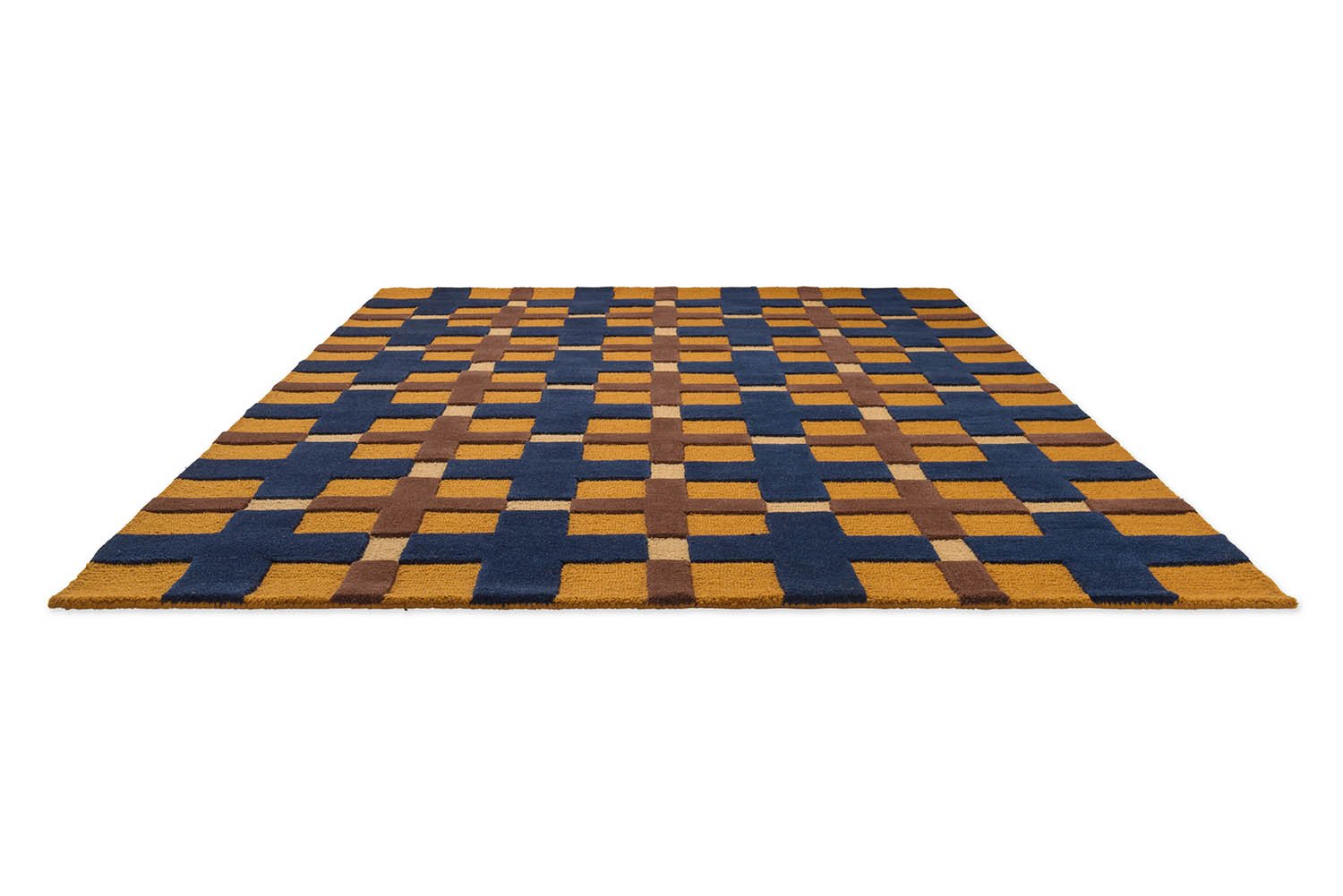 Dywan DECOR MILANO granatowo-żółty