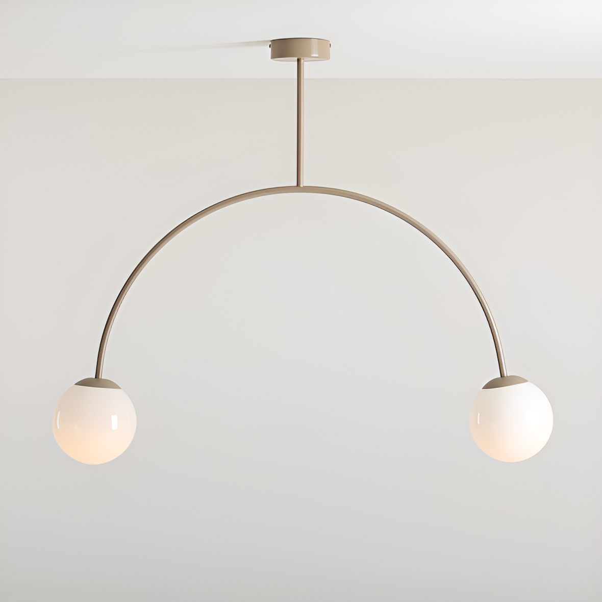Lampa wisząca UNA beżowy