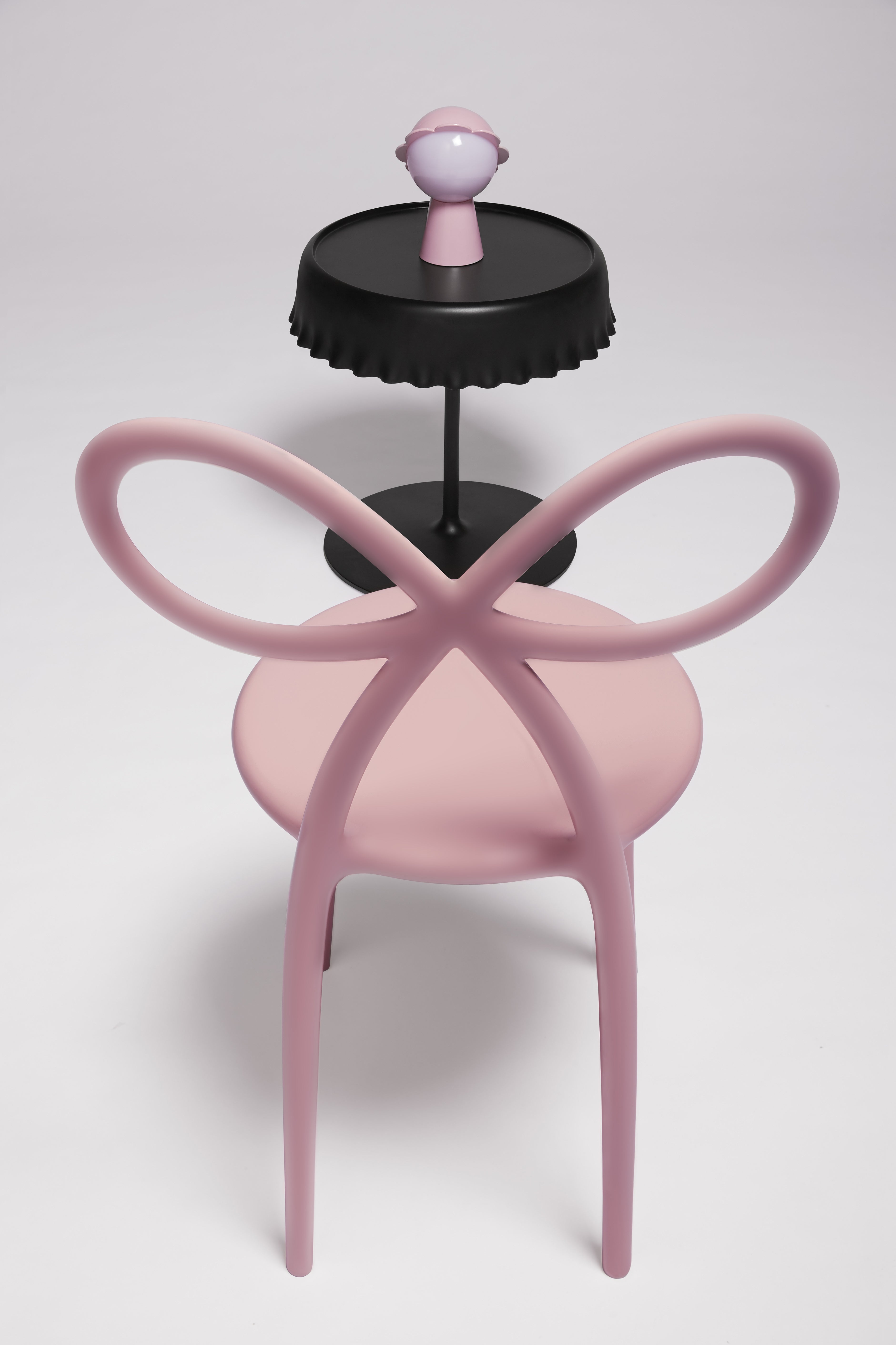Set von RIBBON BABY Stühlen weiß