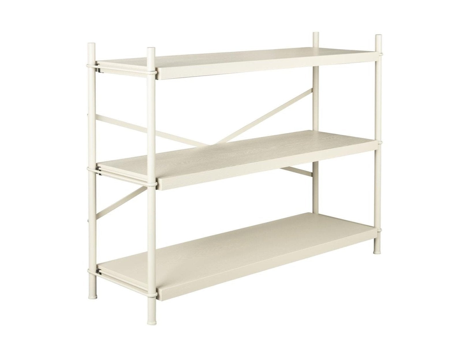 Cream bookcase