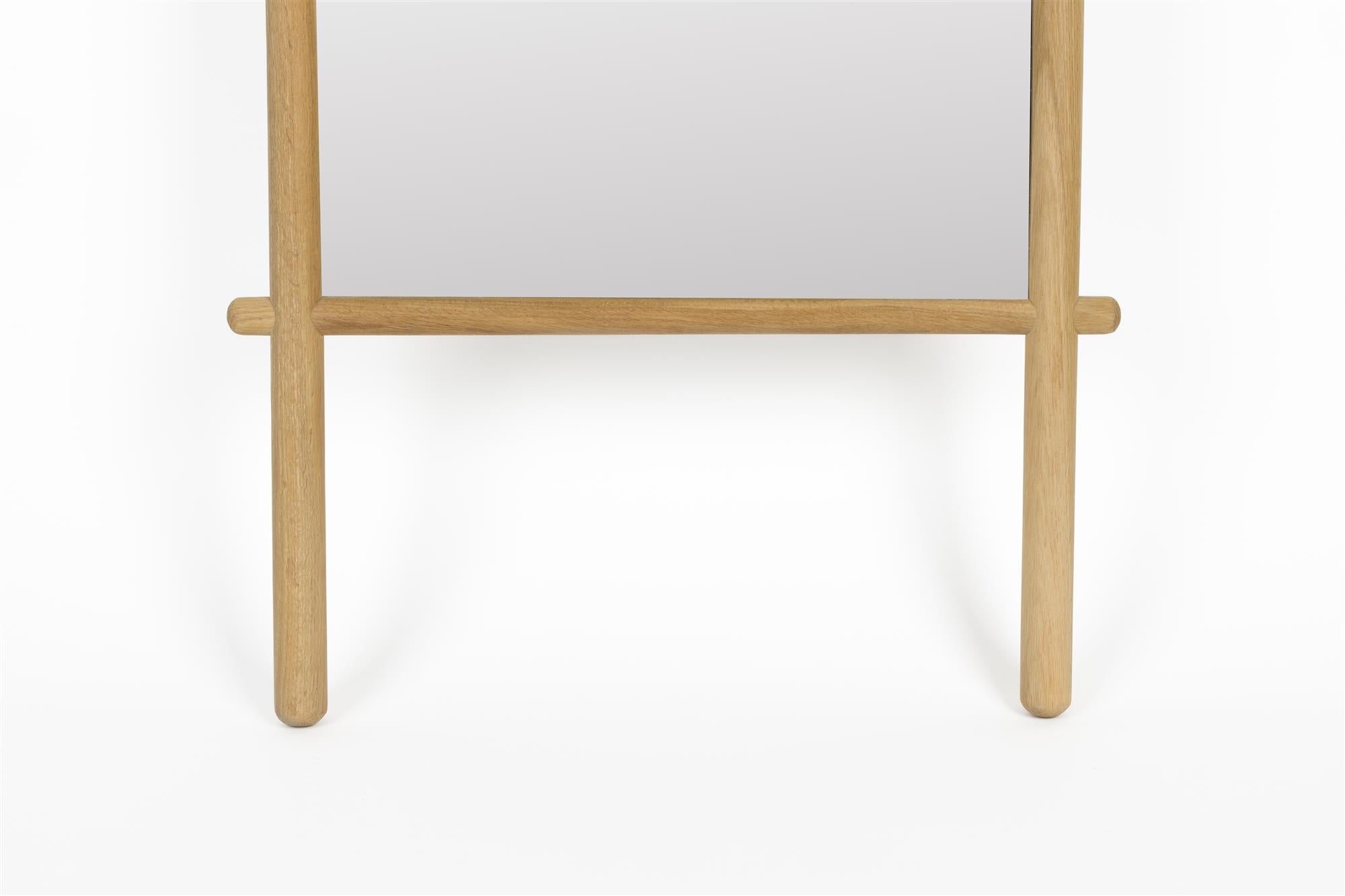 Lustro SOLENE mit Holzrahmen