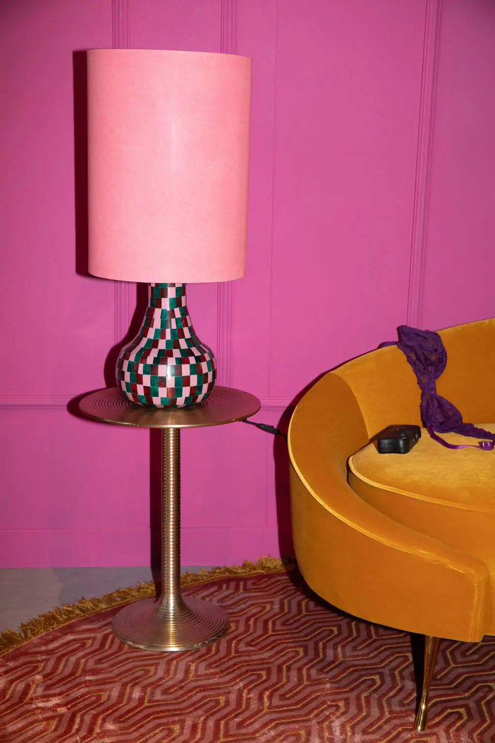 Lampa stołowa DON'T BE AFRAID OF COLOUR różowy