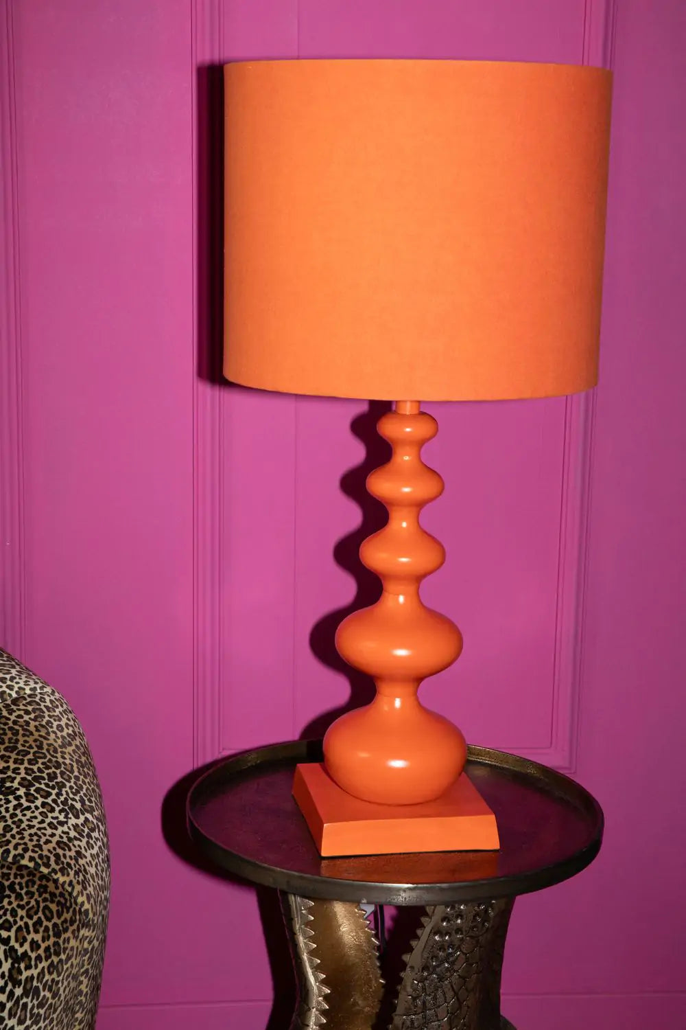 Lampa stołowa WHEN ORANGE IS KING pomarańczowy