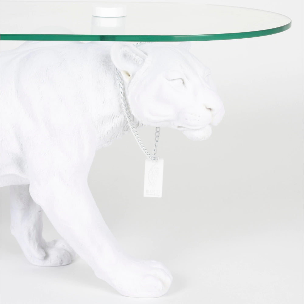 DOPE AS HELL white coffee table