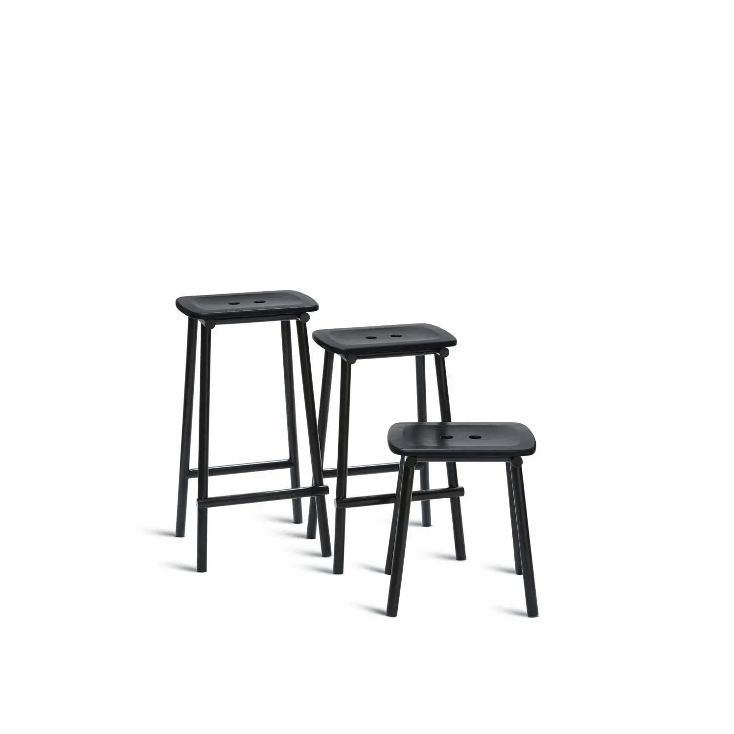 Hocker TUBBY TUBE schwarz