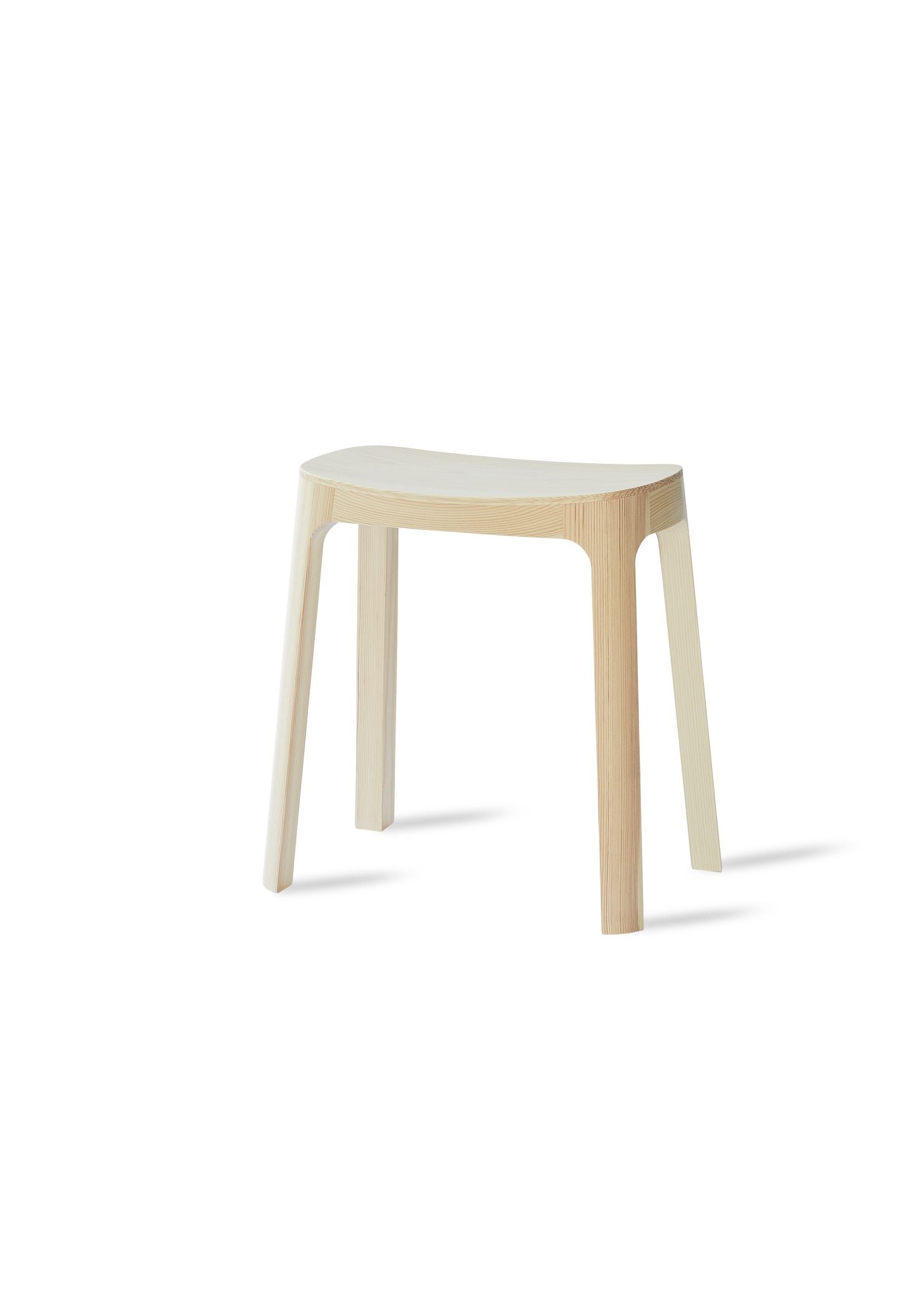 CROFTON Pine Wood Stool