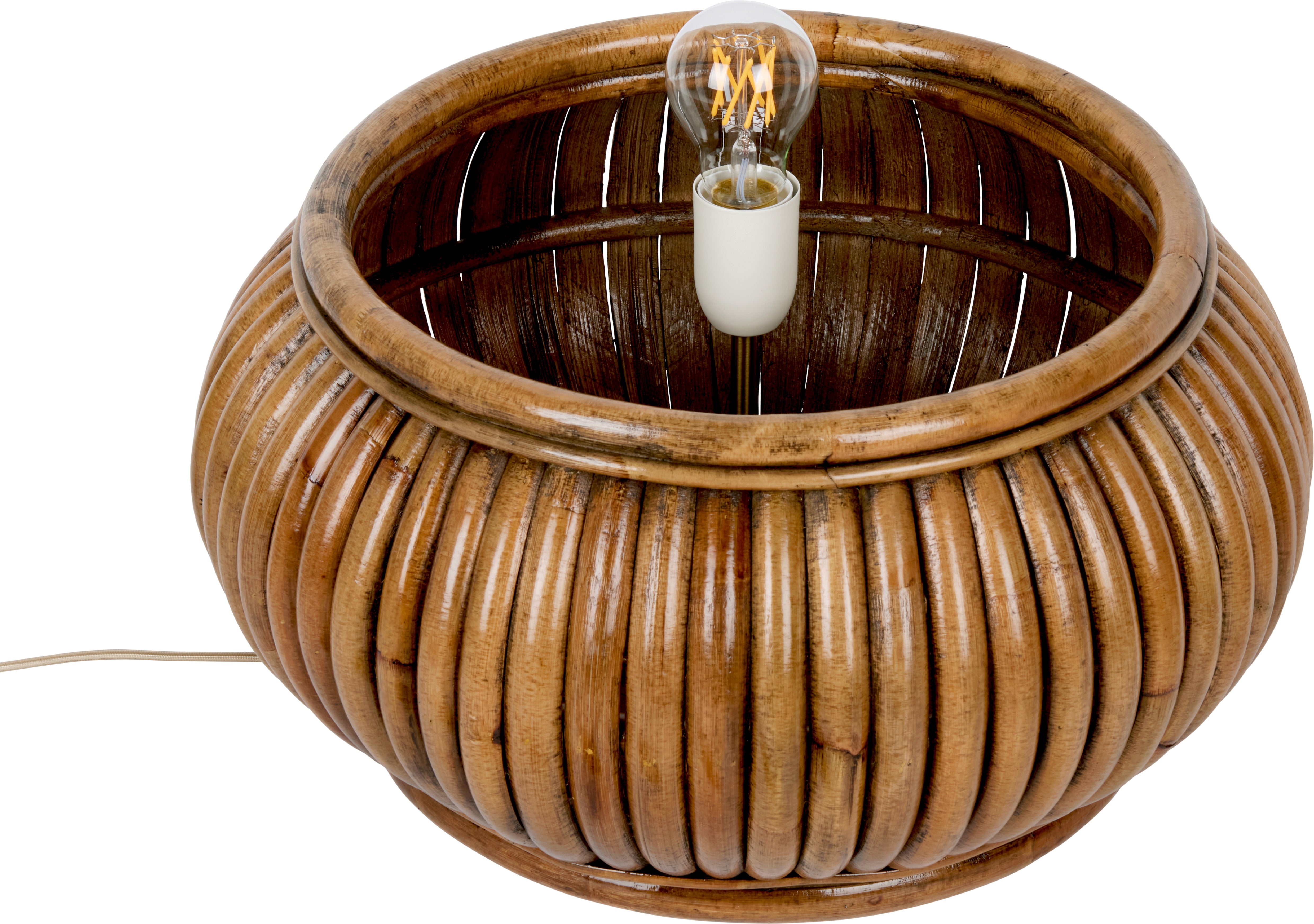 Outdoor floor lamp BOHEMIAN rattan