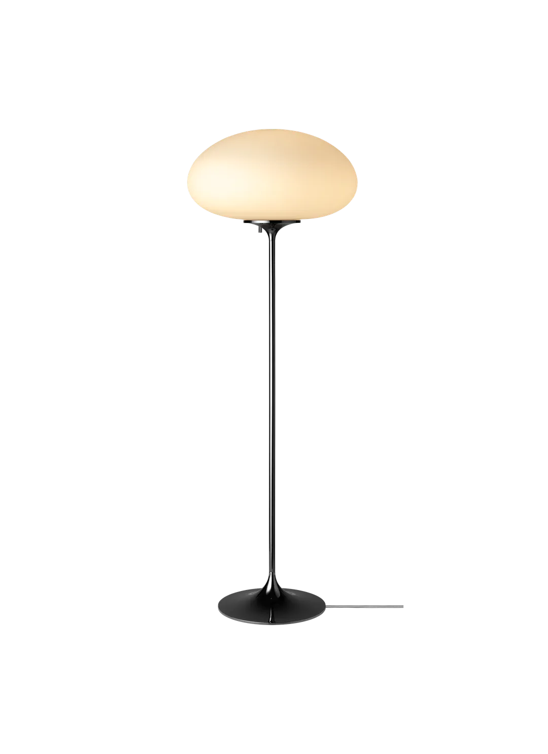 Lampa podłogowa STEMLITE czarny chrom
