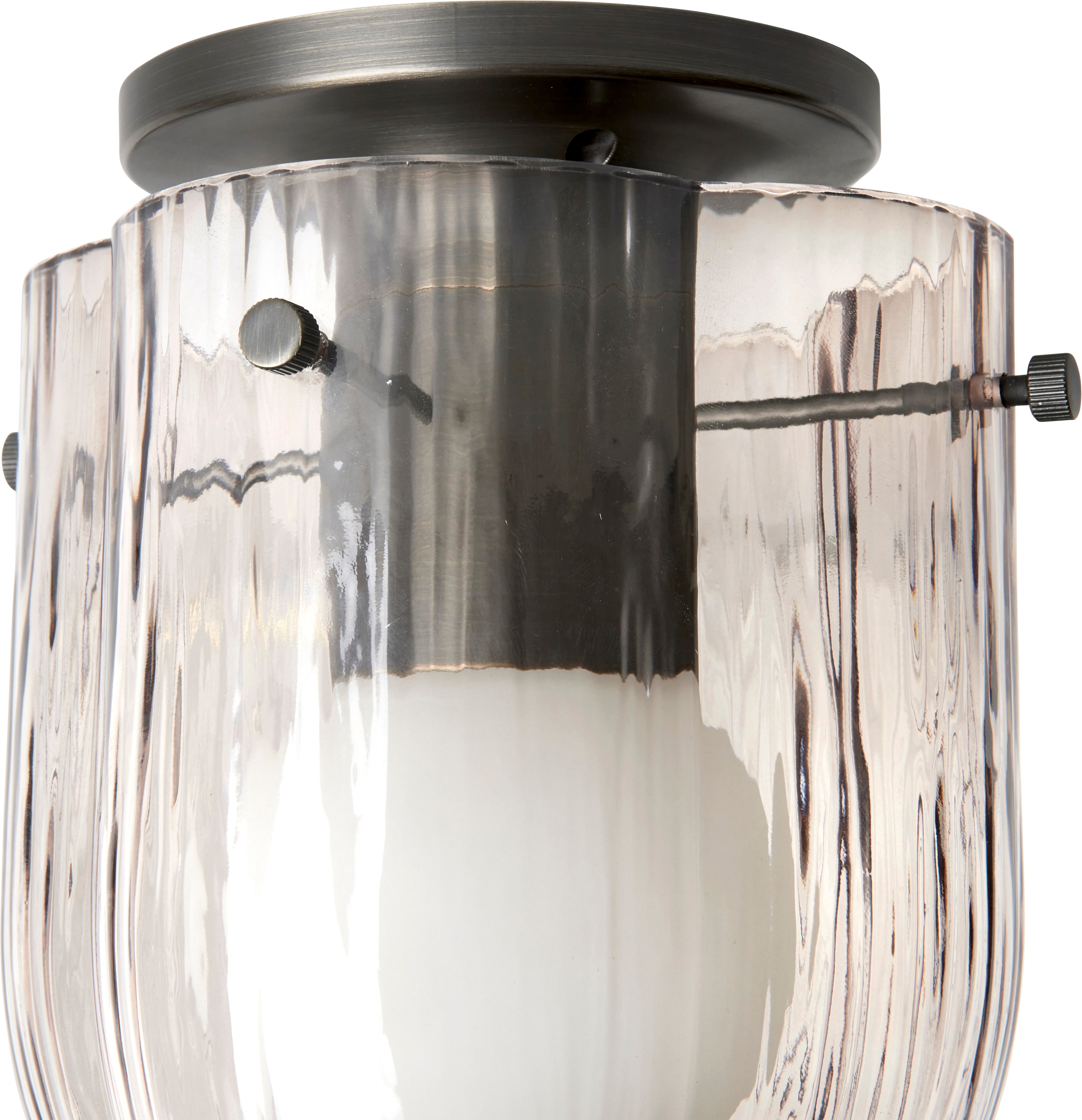 Lampa sufitowa SEINE dymione szkło