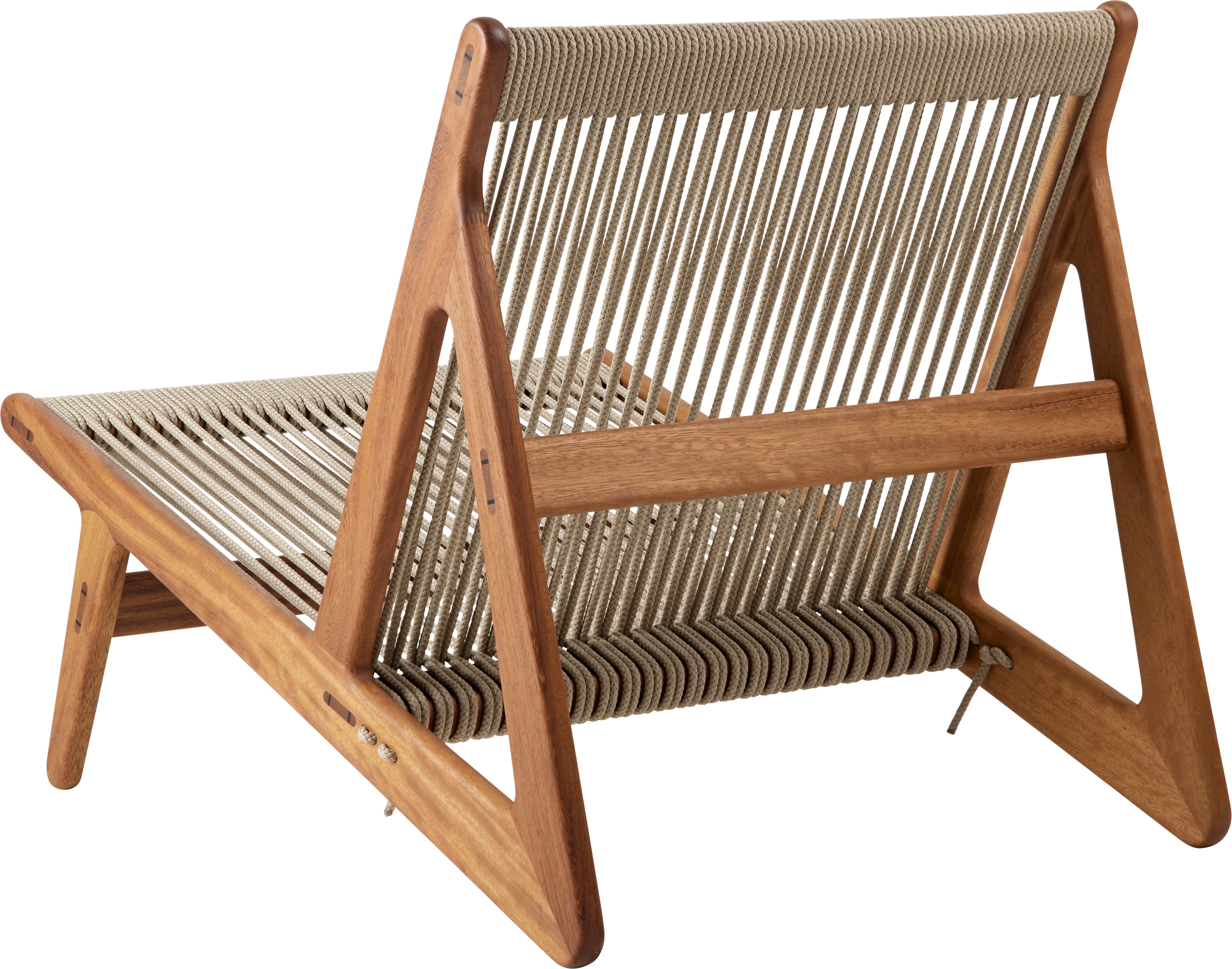 MR01 Garden Armchair Iroko Wood