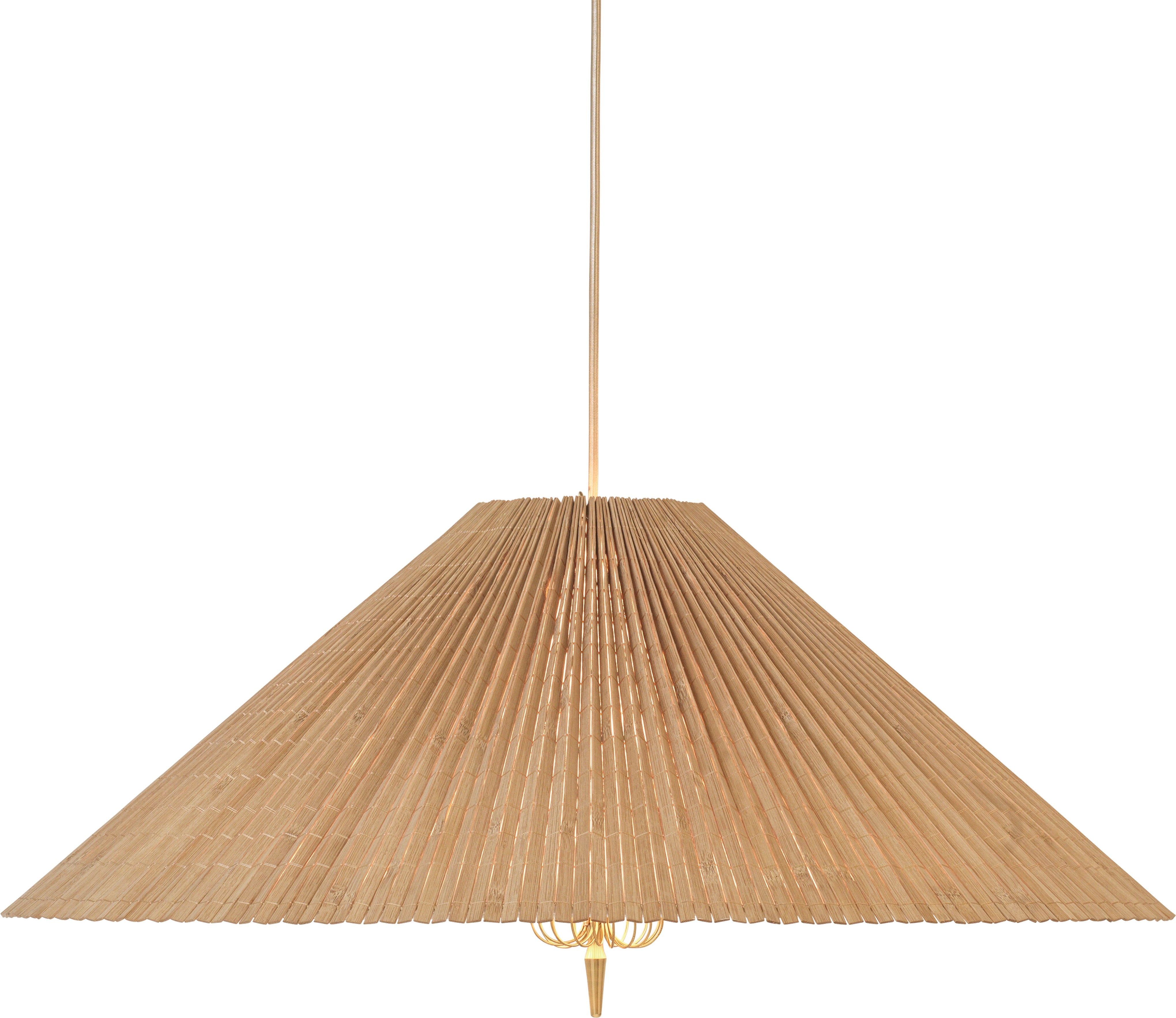 Lampa wisząca 1972 bambus