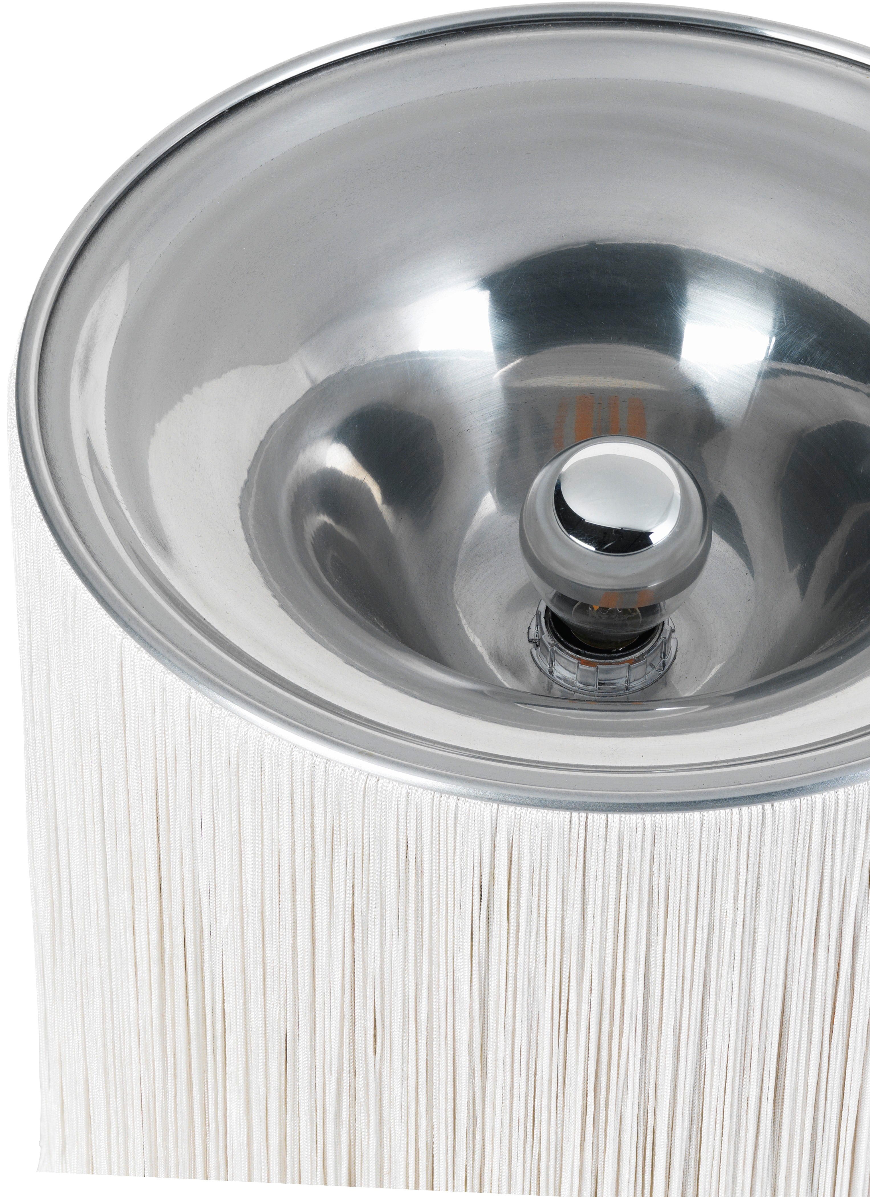 Floor lamp MODEL 597 polished aluminum