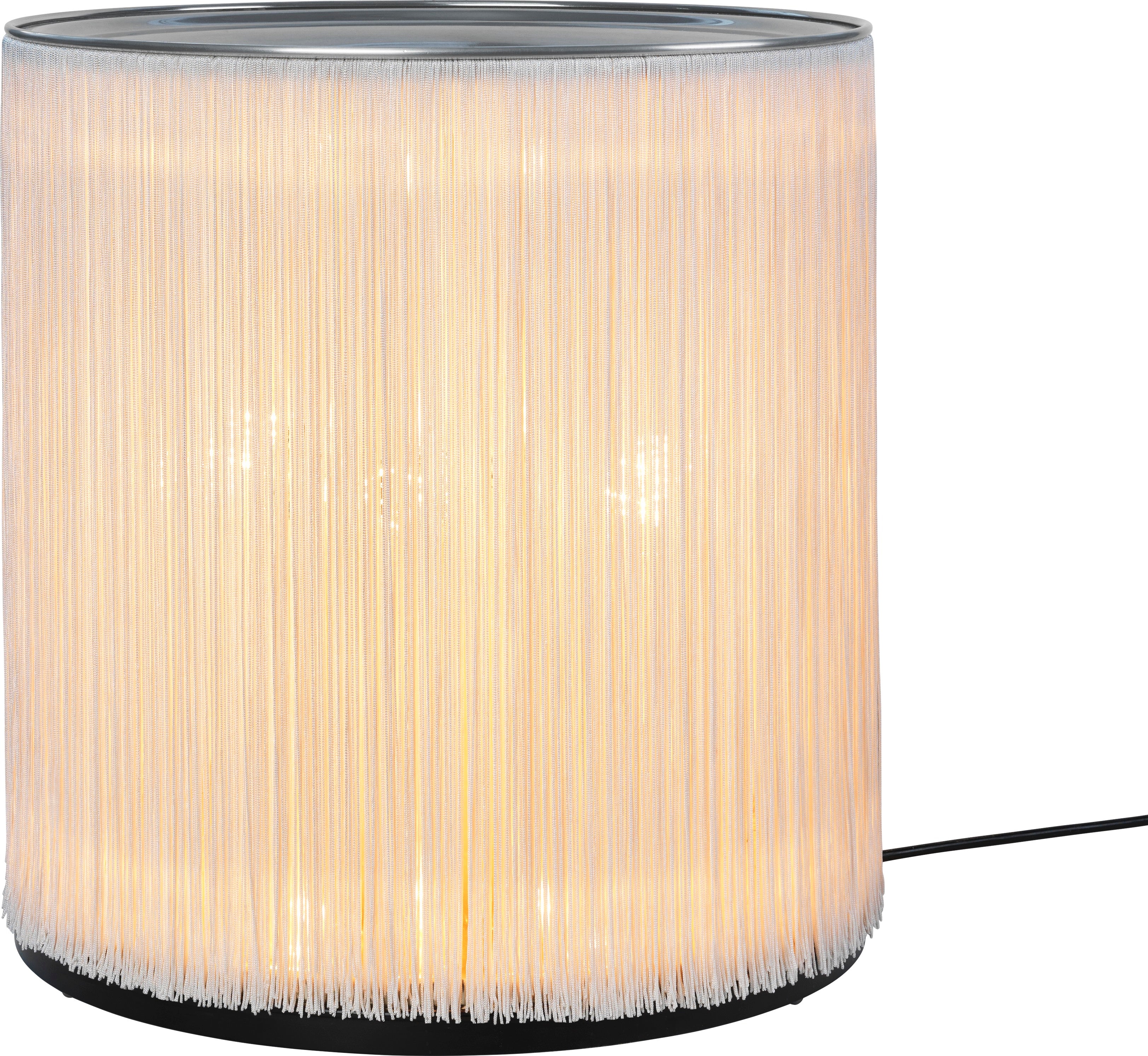 Floor lamp MODEL 597 polished aluminum