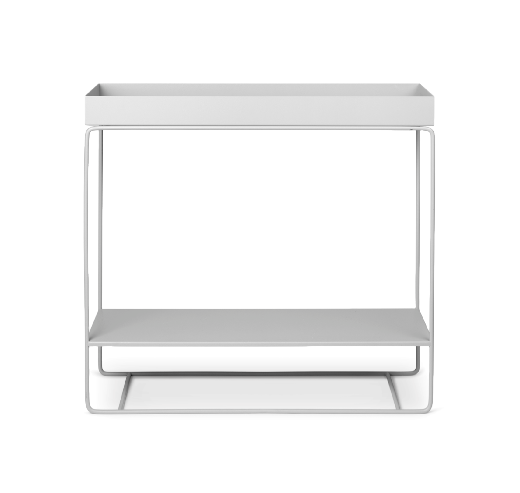 Konsola PLANT BOX TWO-TIER jasnoszary