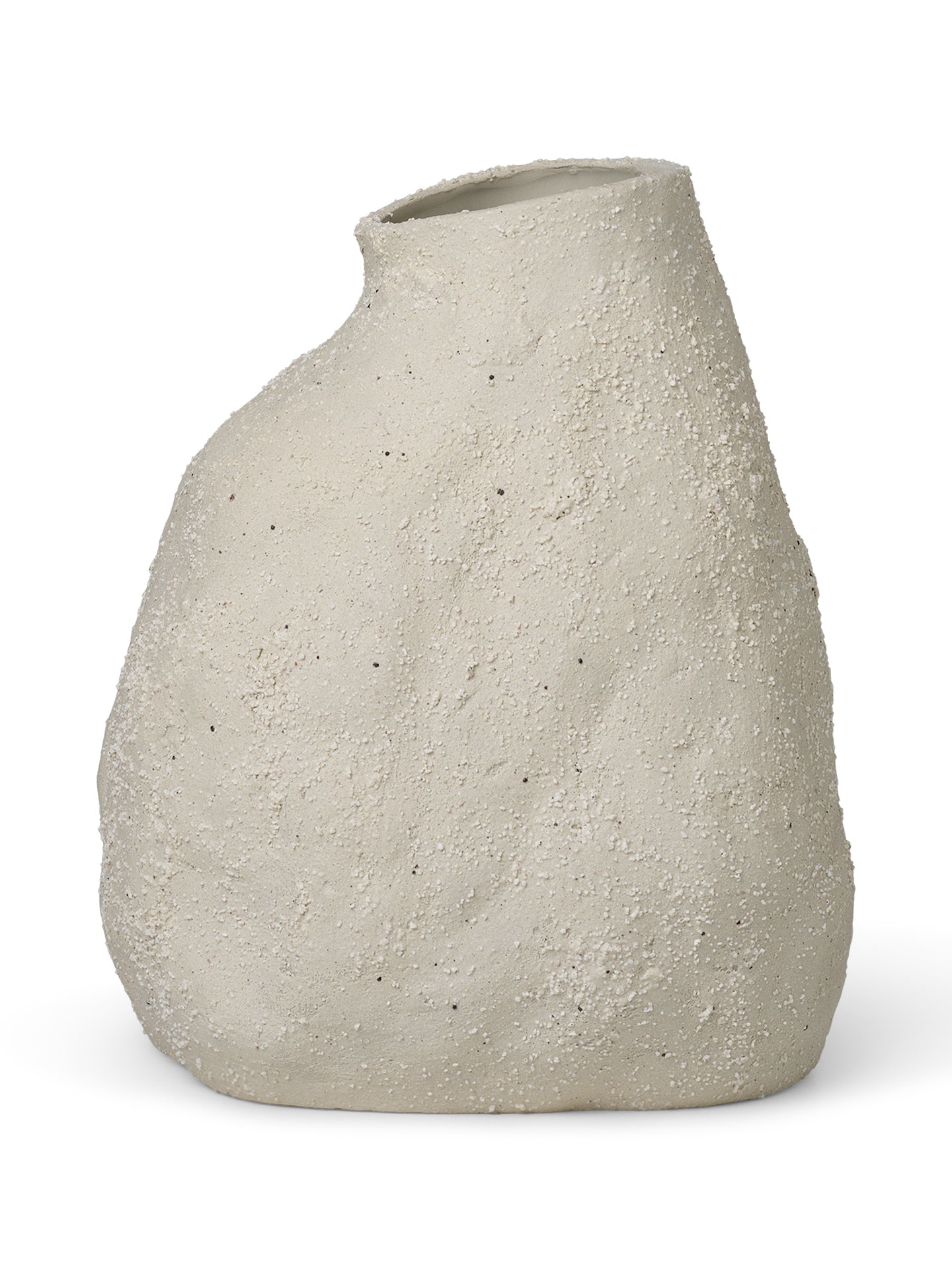 VULCA Vase cremeweiß