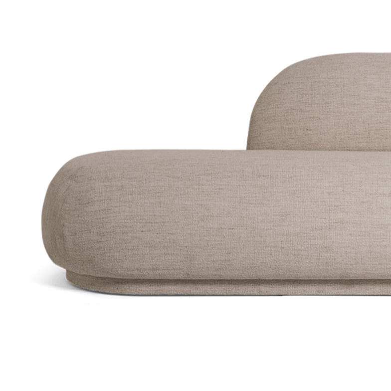Rechts Sofa Rico Divan Boucle Sandy
