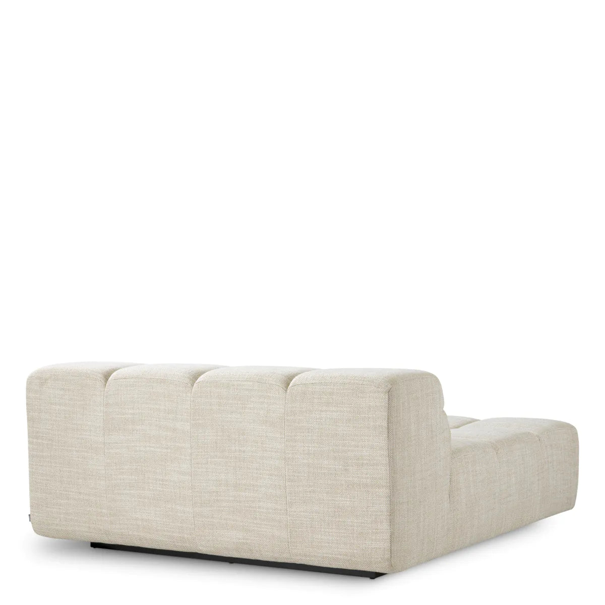 Sofa modułowa HUNTER - element końcowy prawy beżowoszary