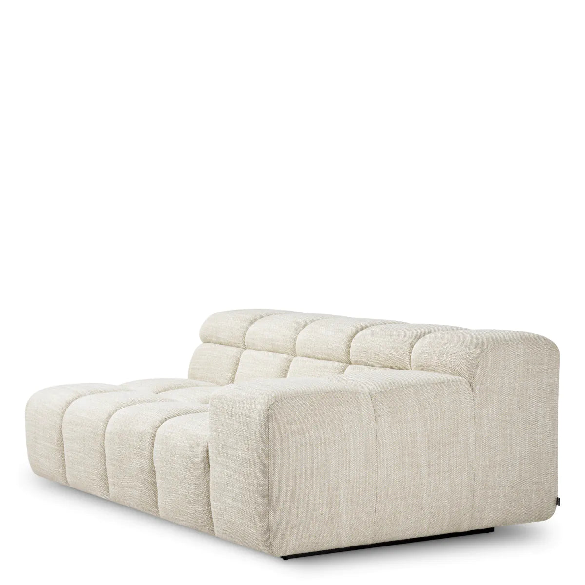 Sofa modułowa HUNTER - element 2-osobowy prawy beżowoszary