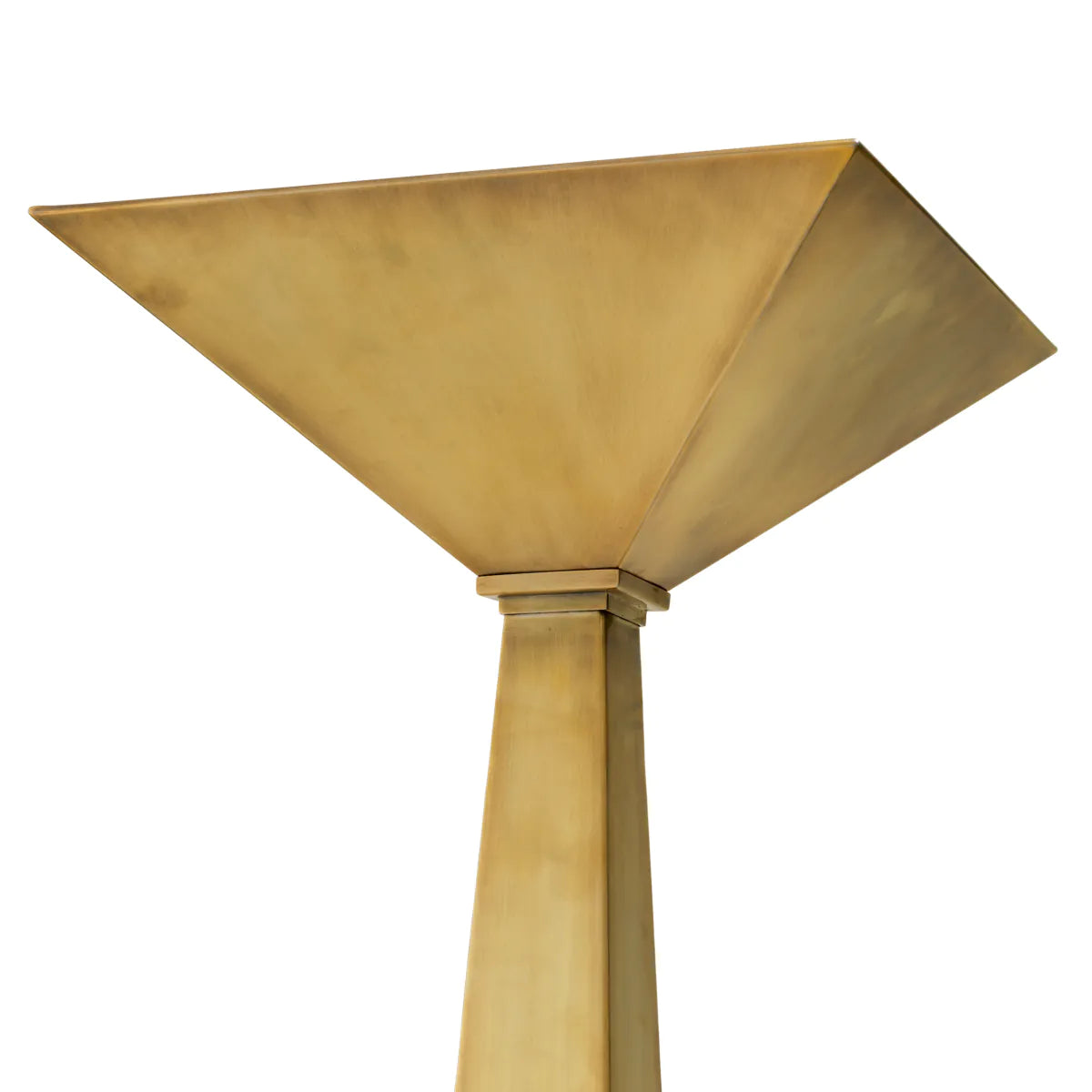 Antiktorales goldenes Stehlampe