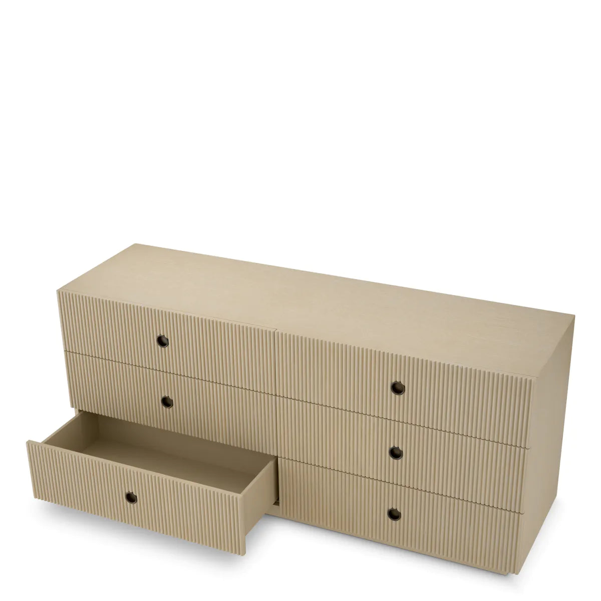 Komoda CHEST DIMITRIOS jasny fornir dębowy
