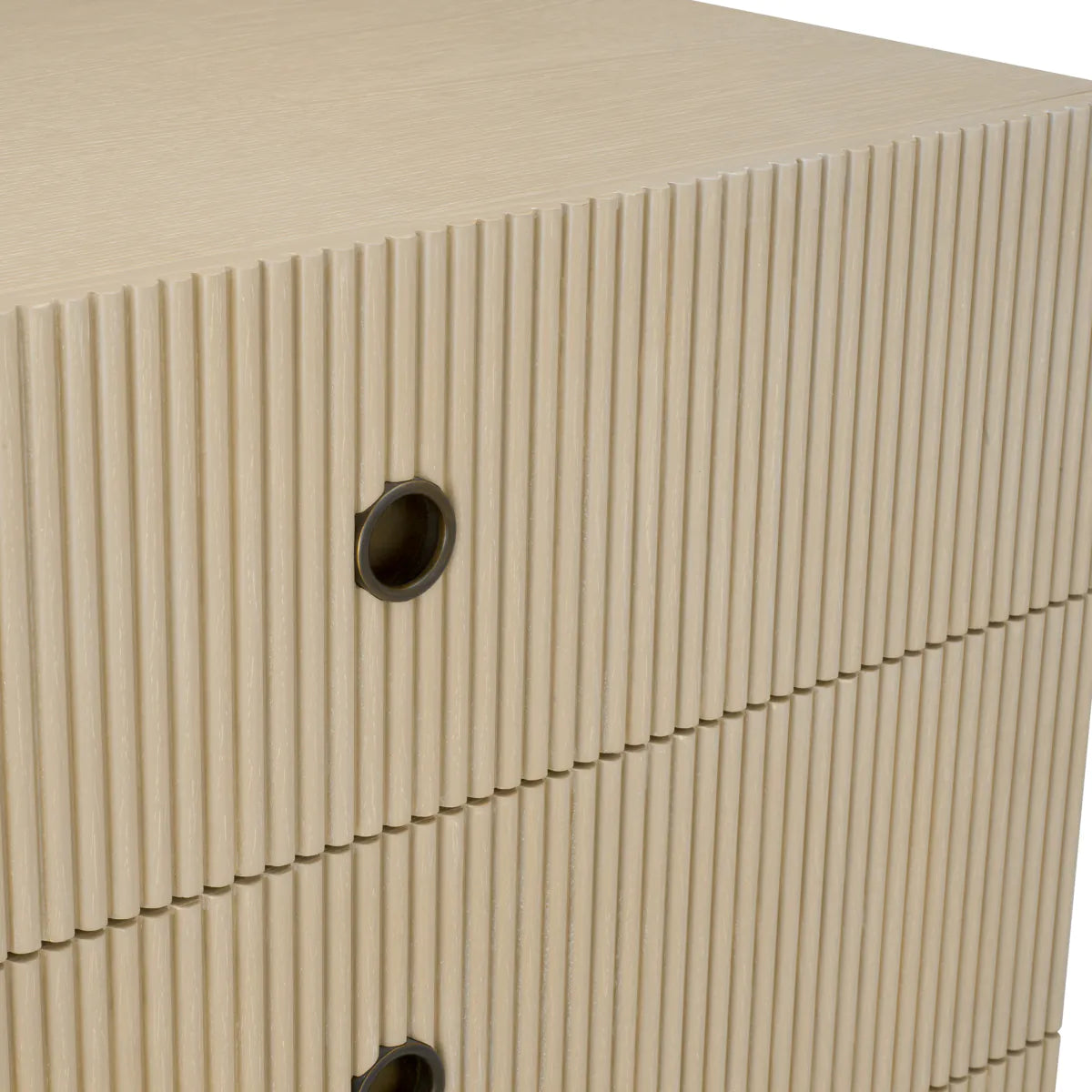 Komoda CHEST DIMITRIOS jasny fornir dębowy