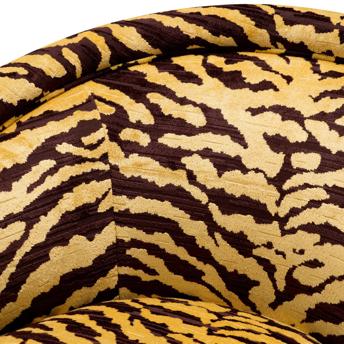 Fotel obrotowy CATENE print tygrysi