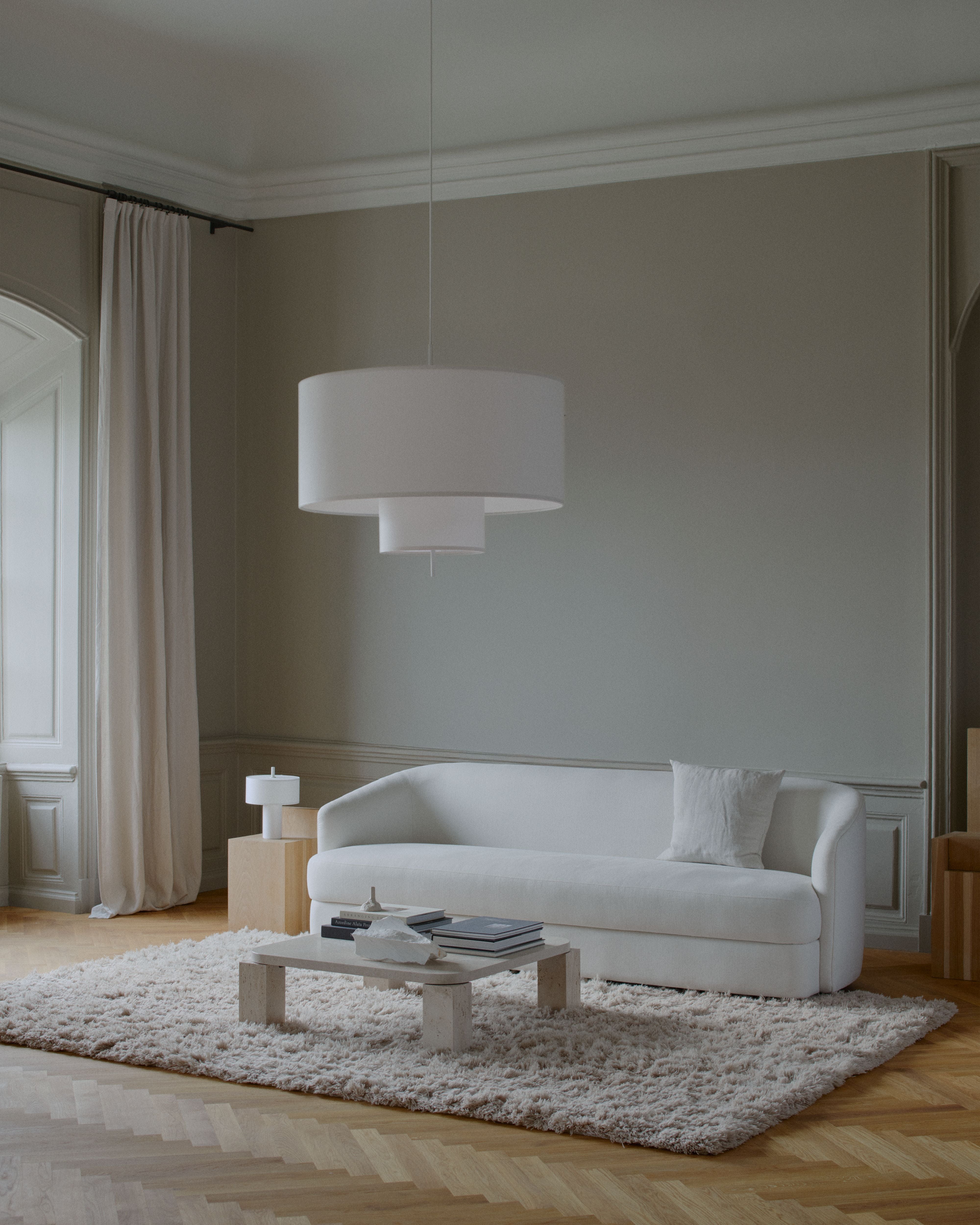 Lampa wisząca MARGIN biały