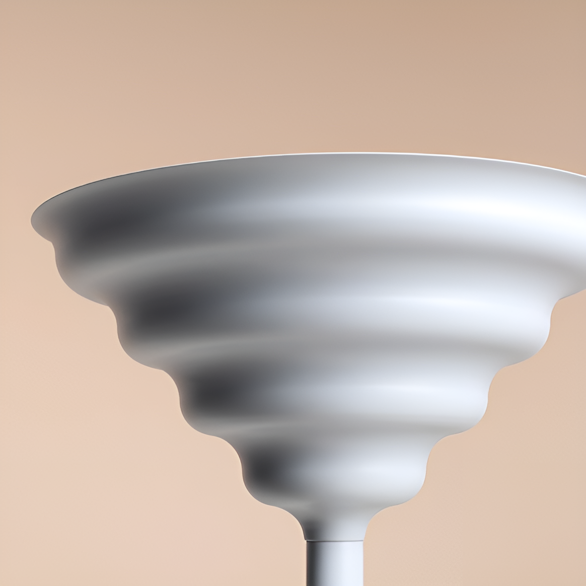 Lampa podłogowa FALA szary