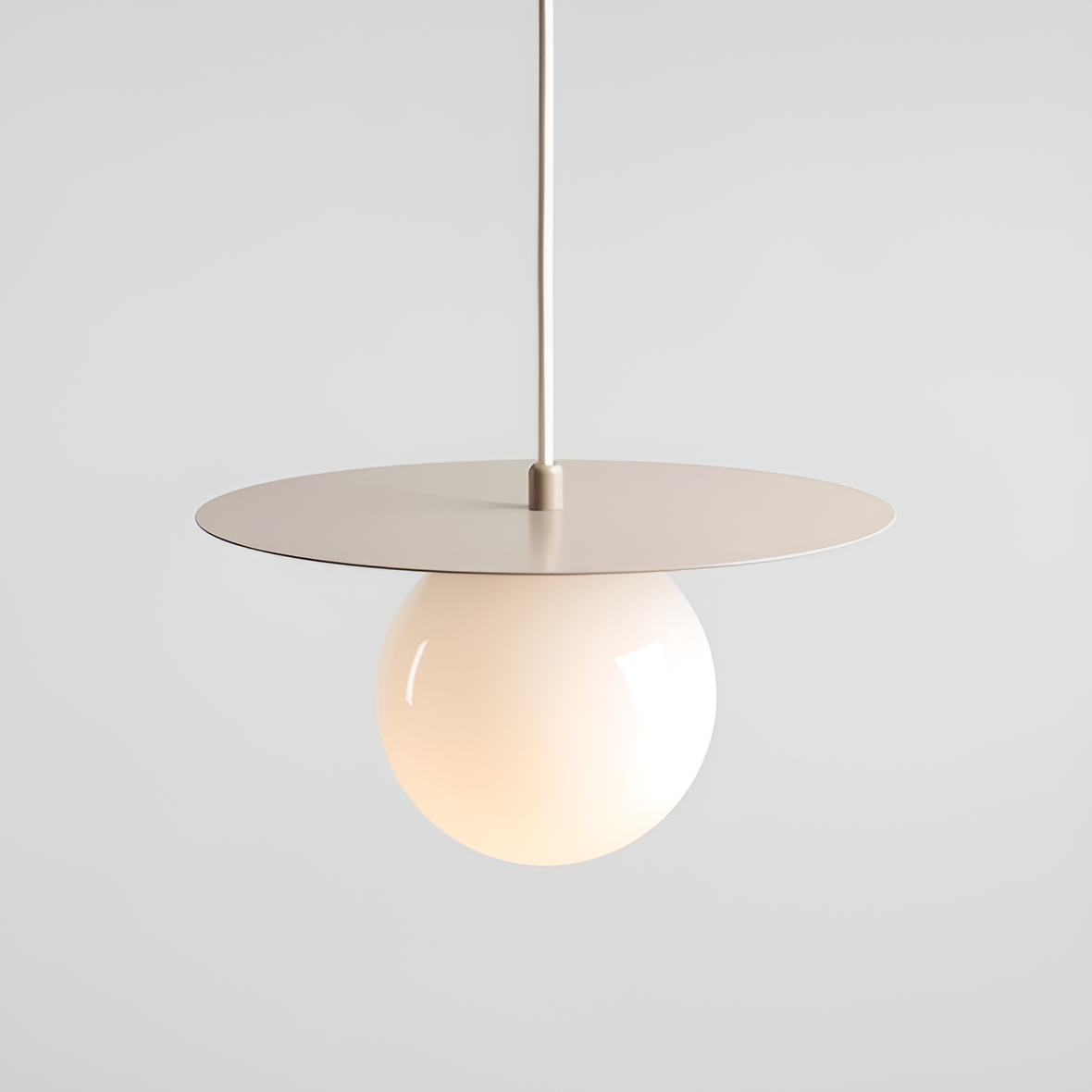 Lampa wisząca LOOP beżowy