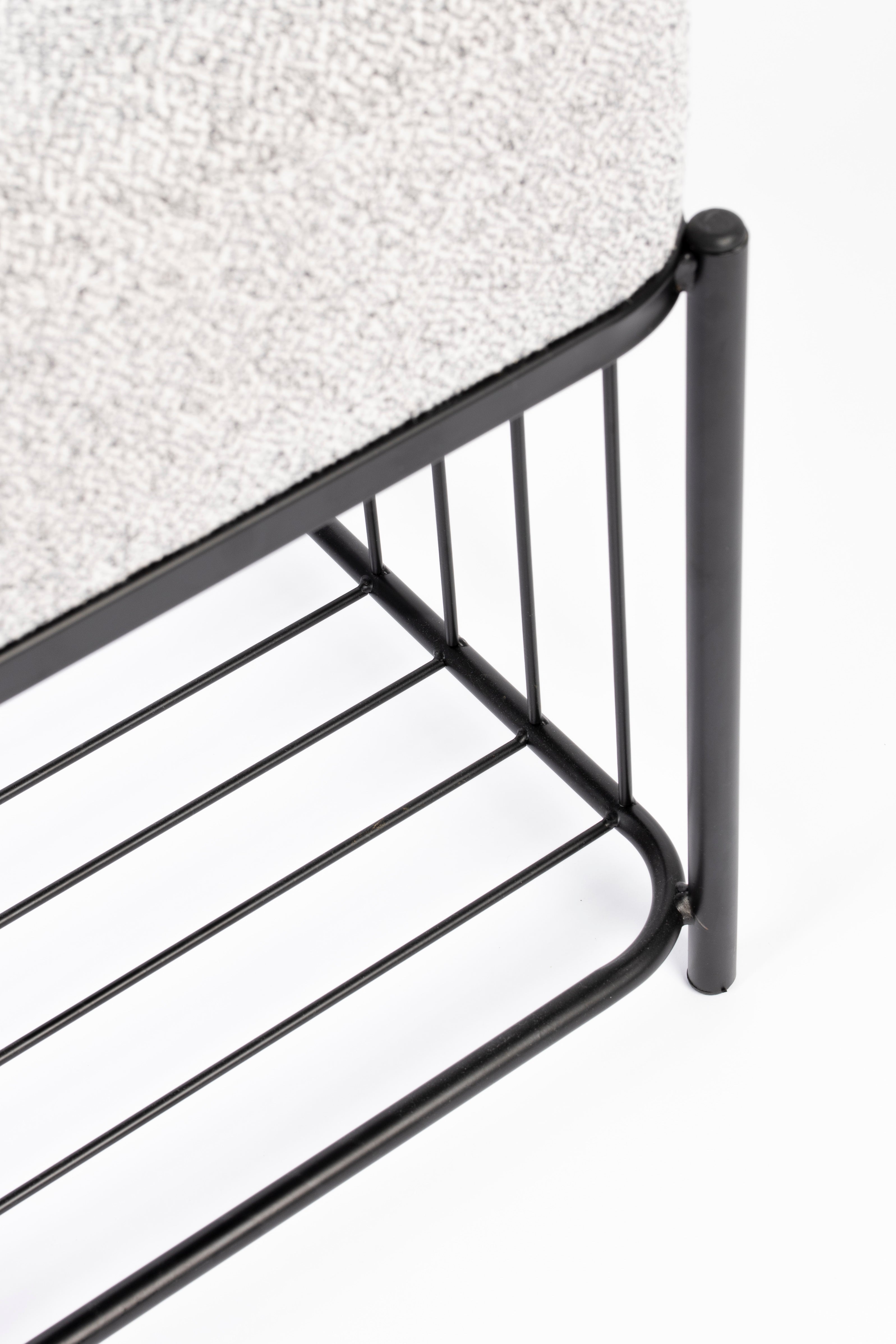 Taboret MILOU szary