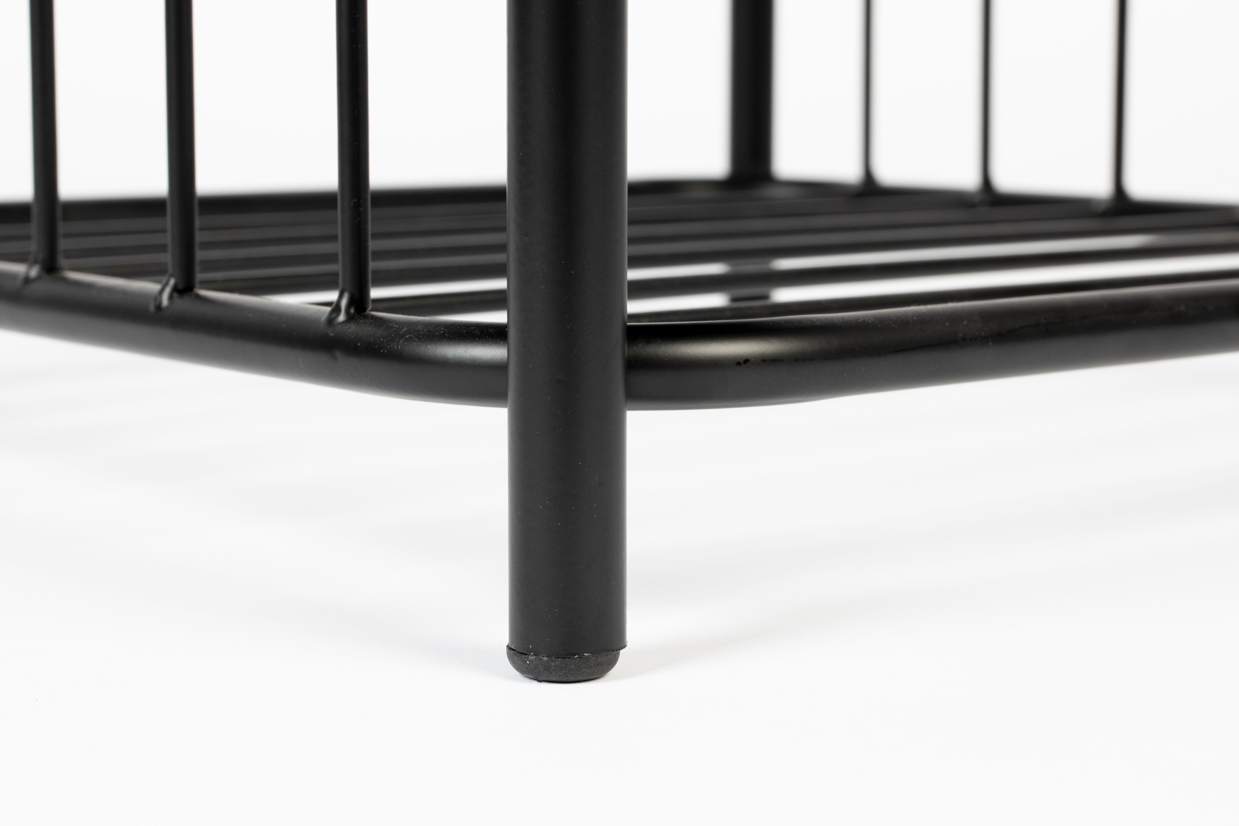 Taboret kwadratowy MILOU szary