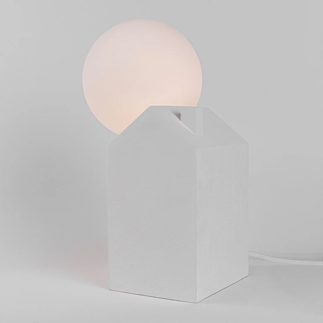 Lampa stołowa DREAMLIKE biały beton