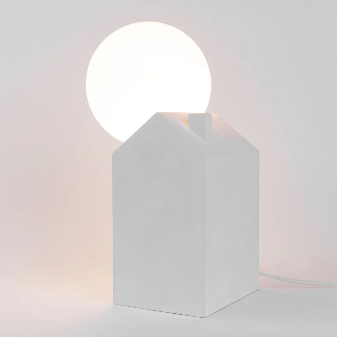 Lampa stołowa DREAMLIKE biały beton