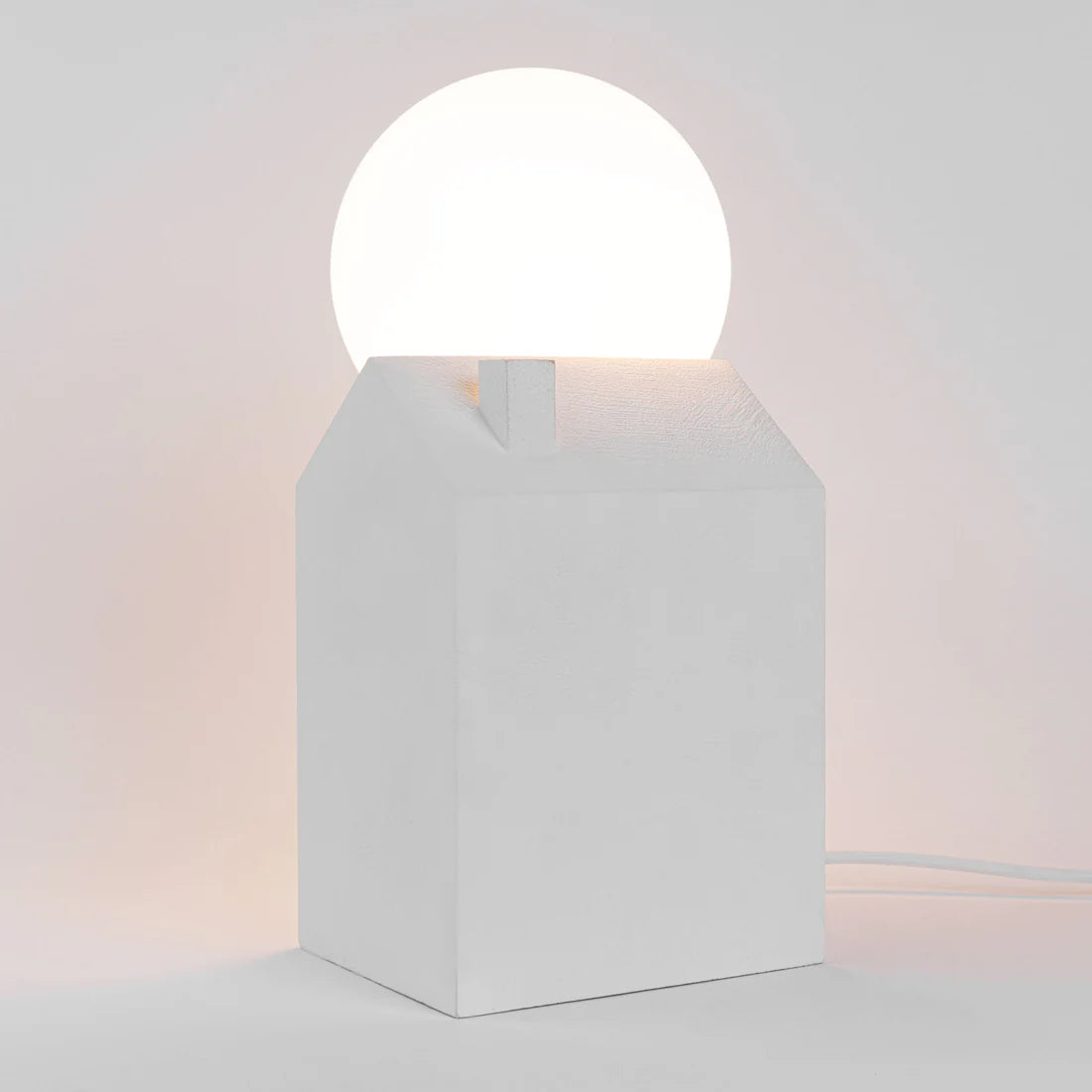 Lampa stołowa DREAMLIKE biały beton