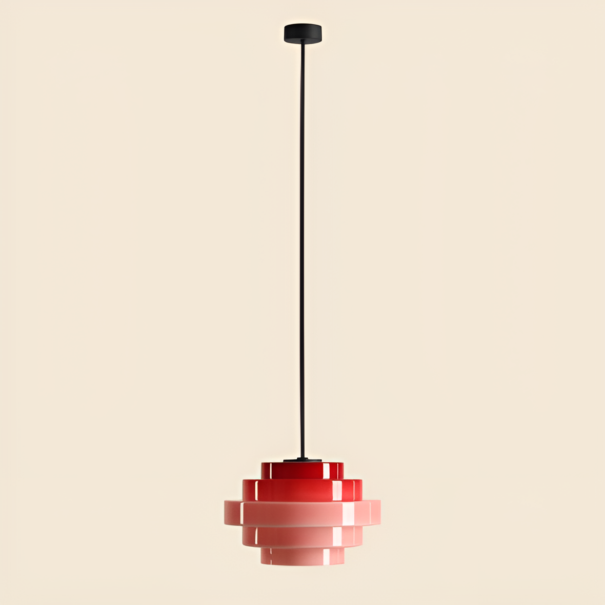 Lampa wisząca FILO bordowy