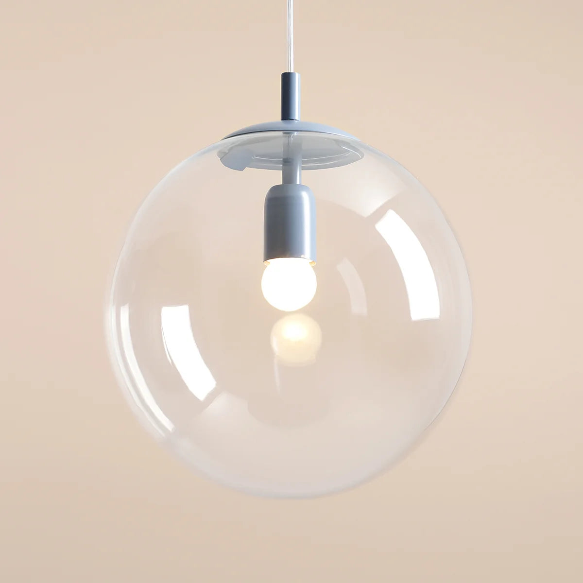 Lampa wisząca GLOBE niebieski