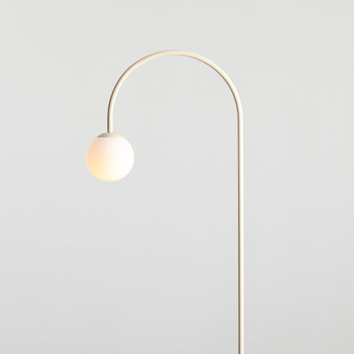Lampa podłogowa UNA kremowy