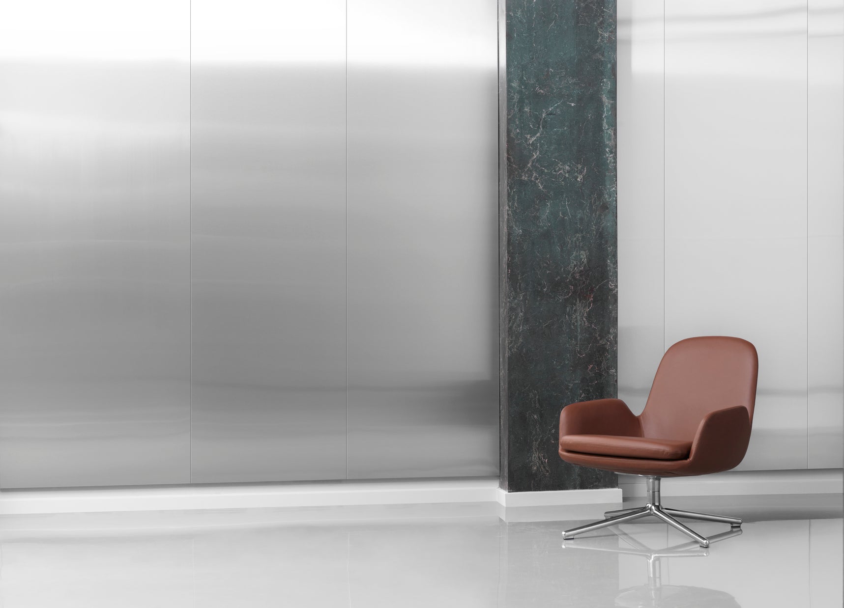 Swivel chair era low black base