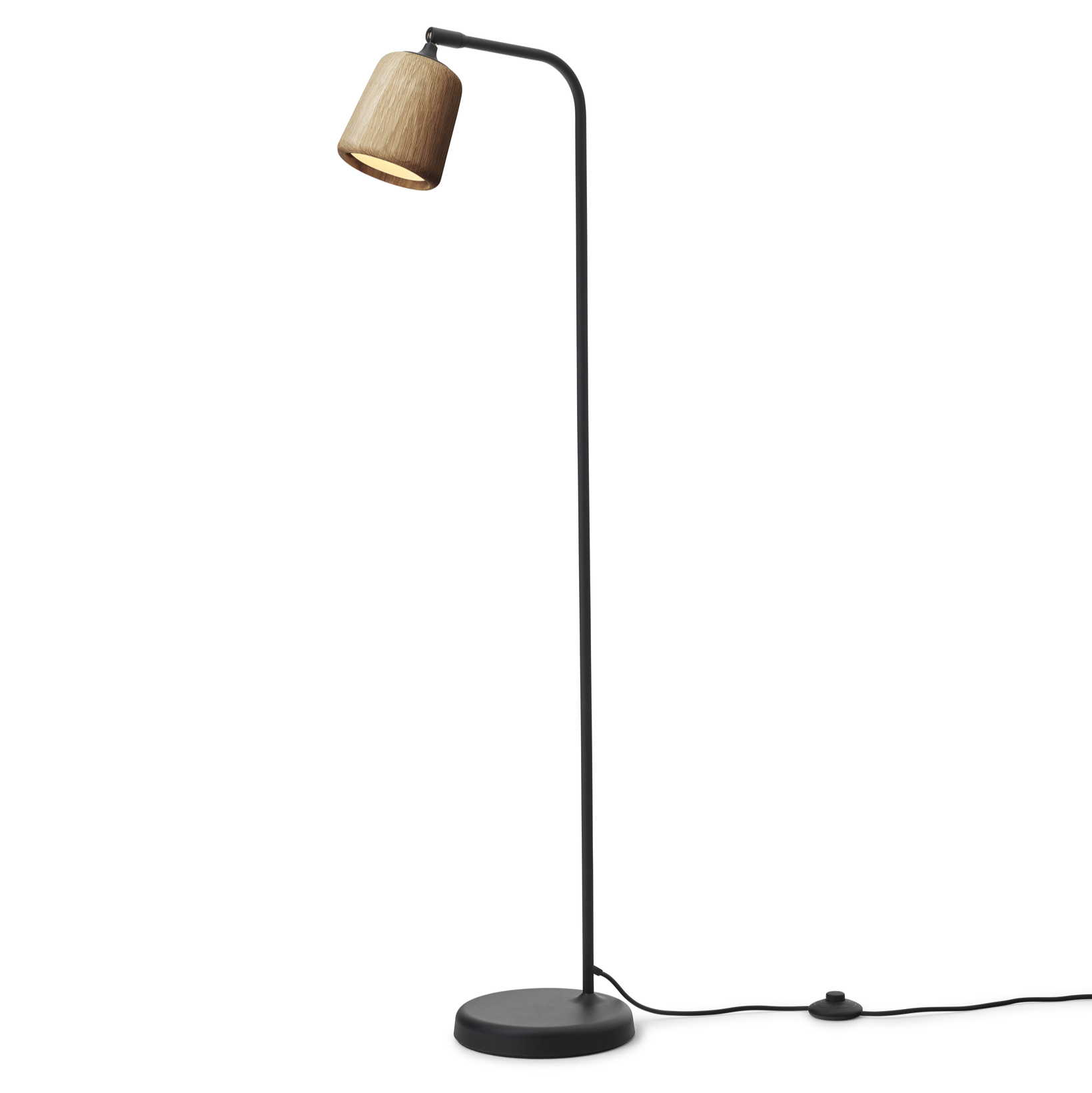 Floor lamp oak