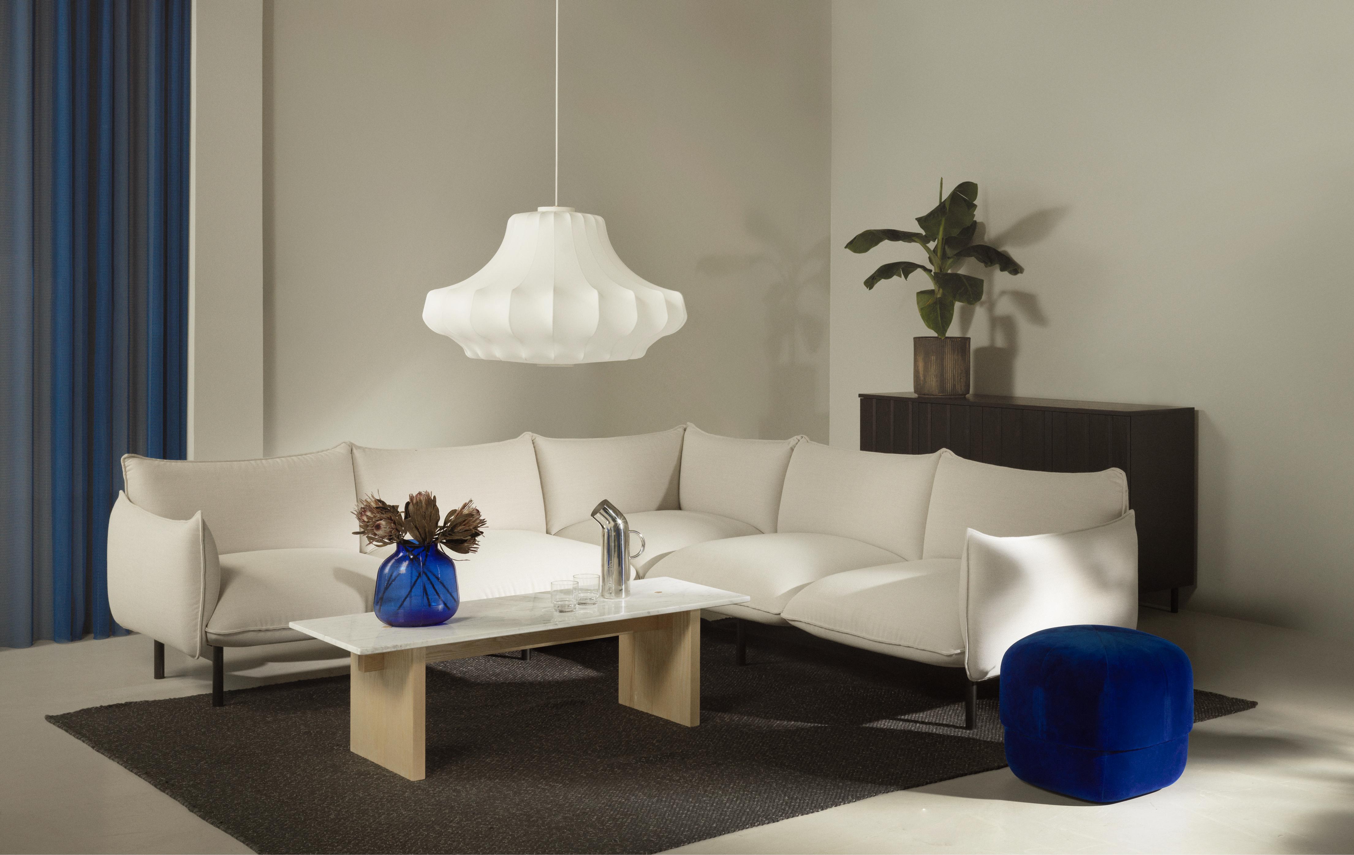 PHANTOM MEDIUM white pendant lamp