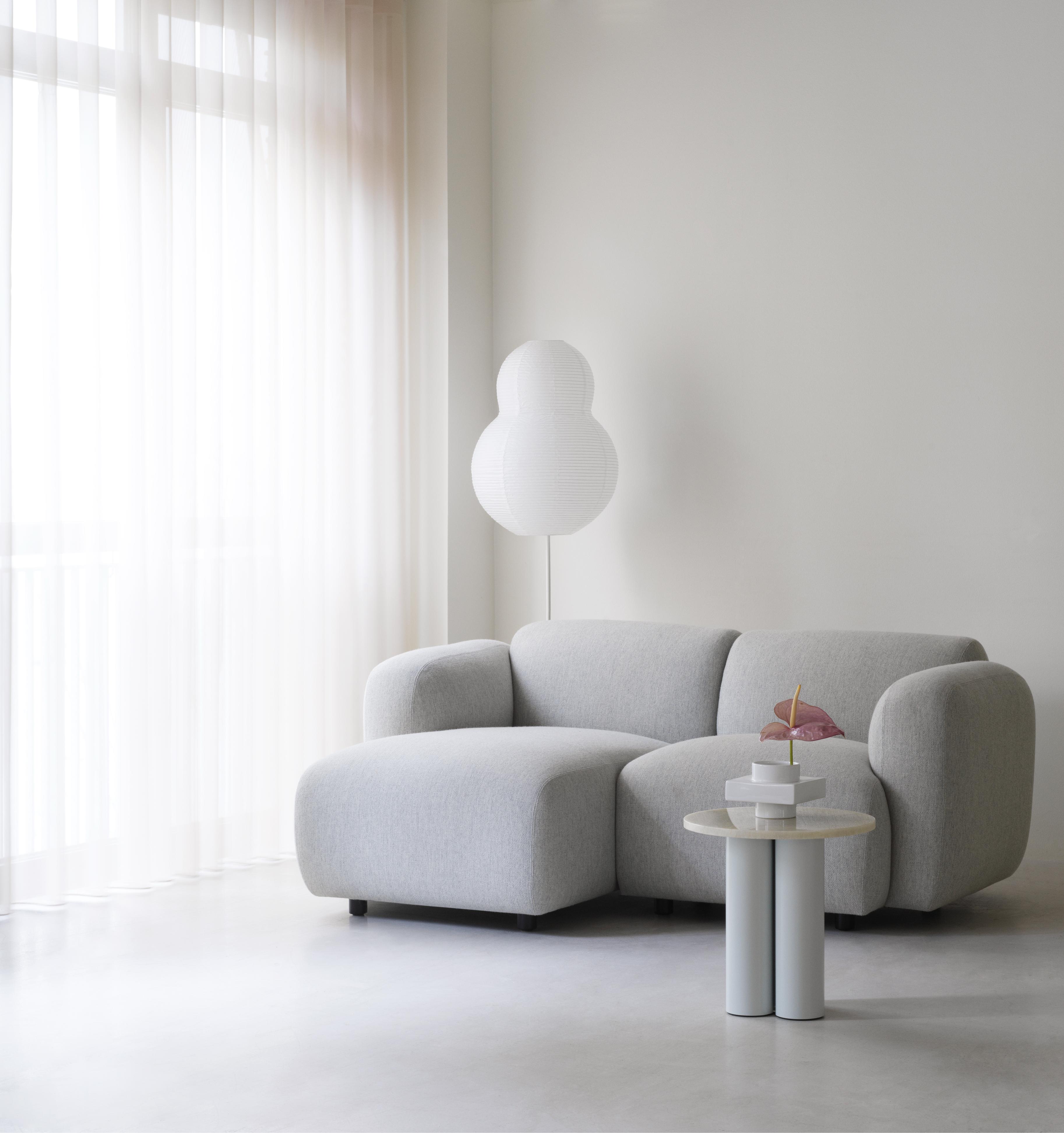 Lampa podłogowa PUFF biały