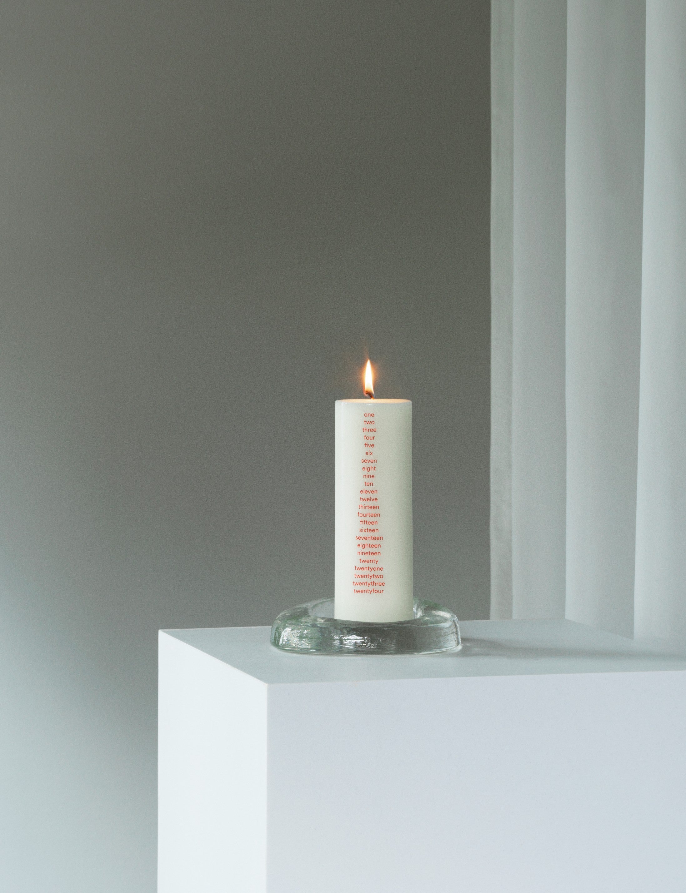 ODD Glass Candle Holder