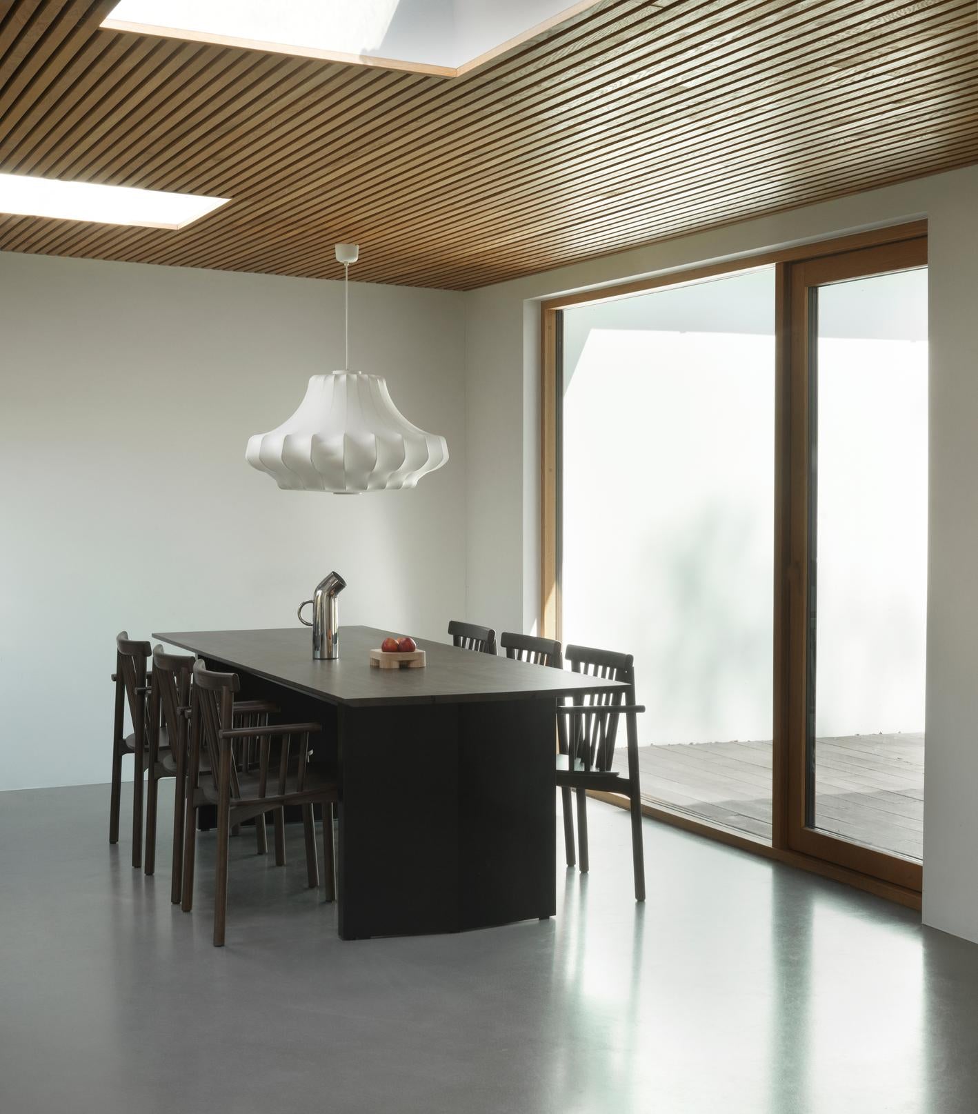 Table panel dark brown