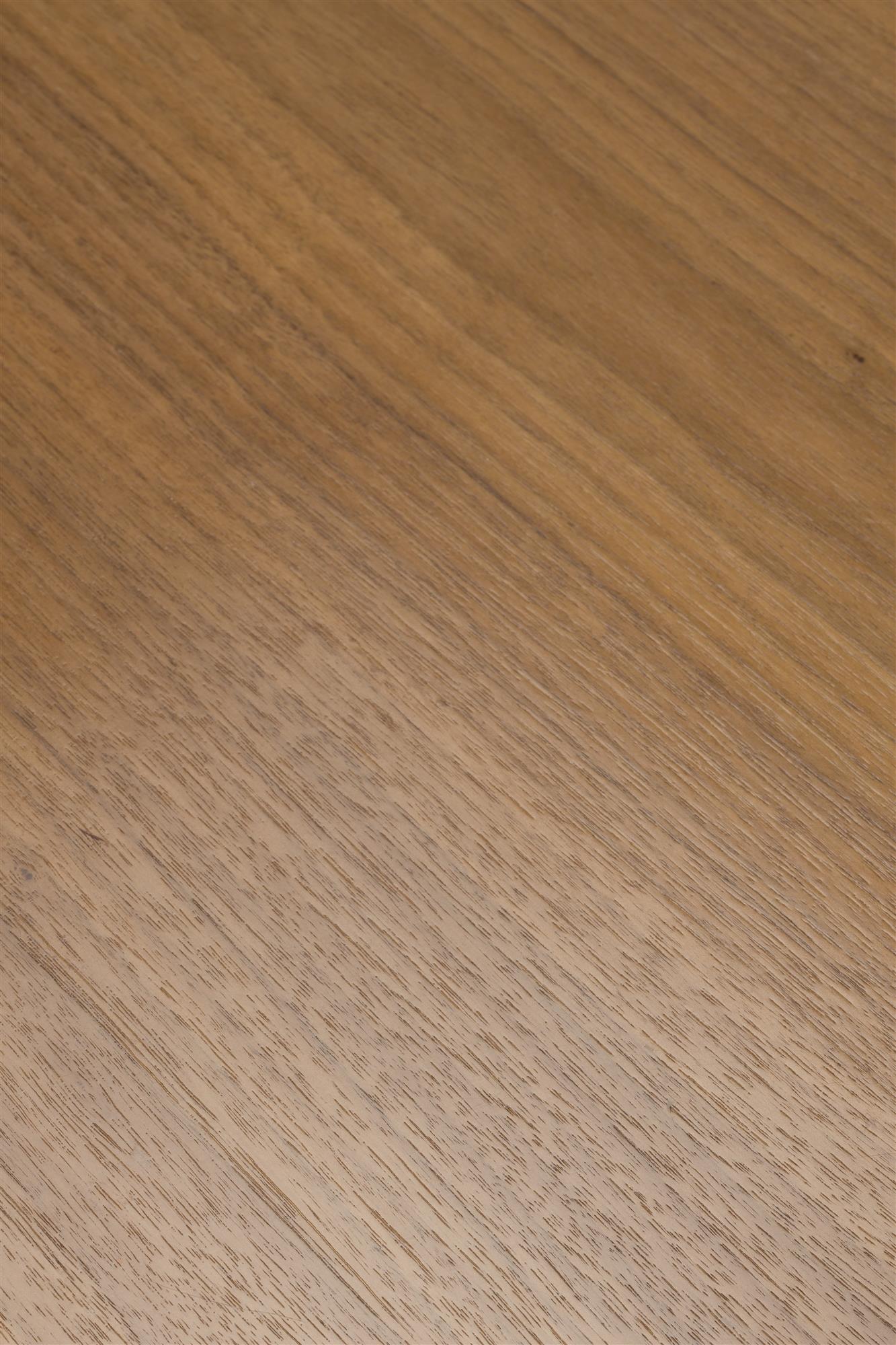 Stół CHASE ORGANIC brązowy z czarną podstawą