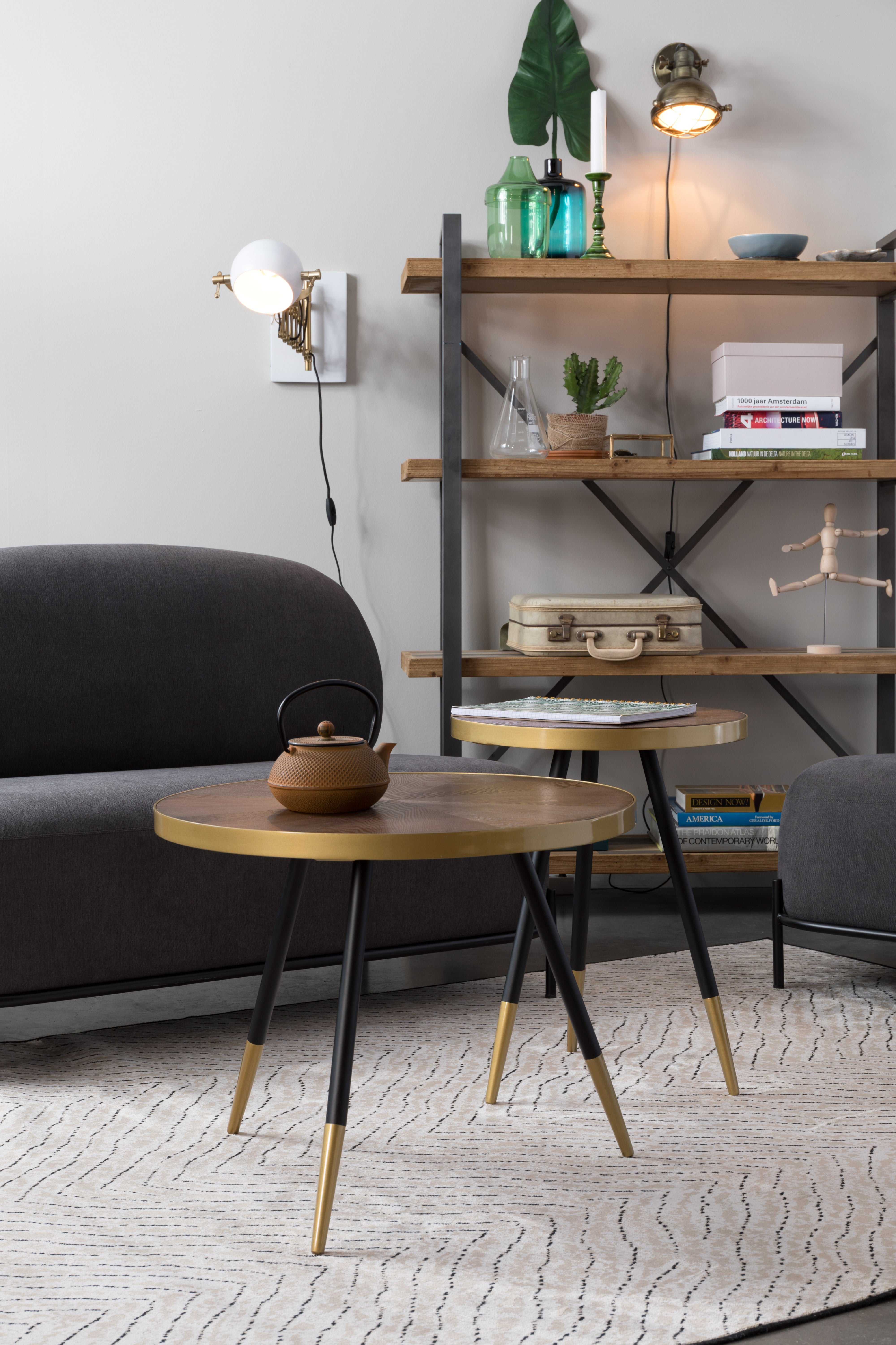 Denise Side Veneer Side Table