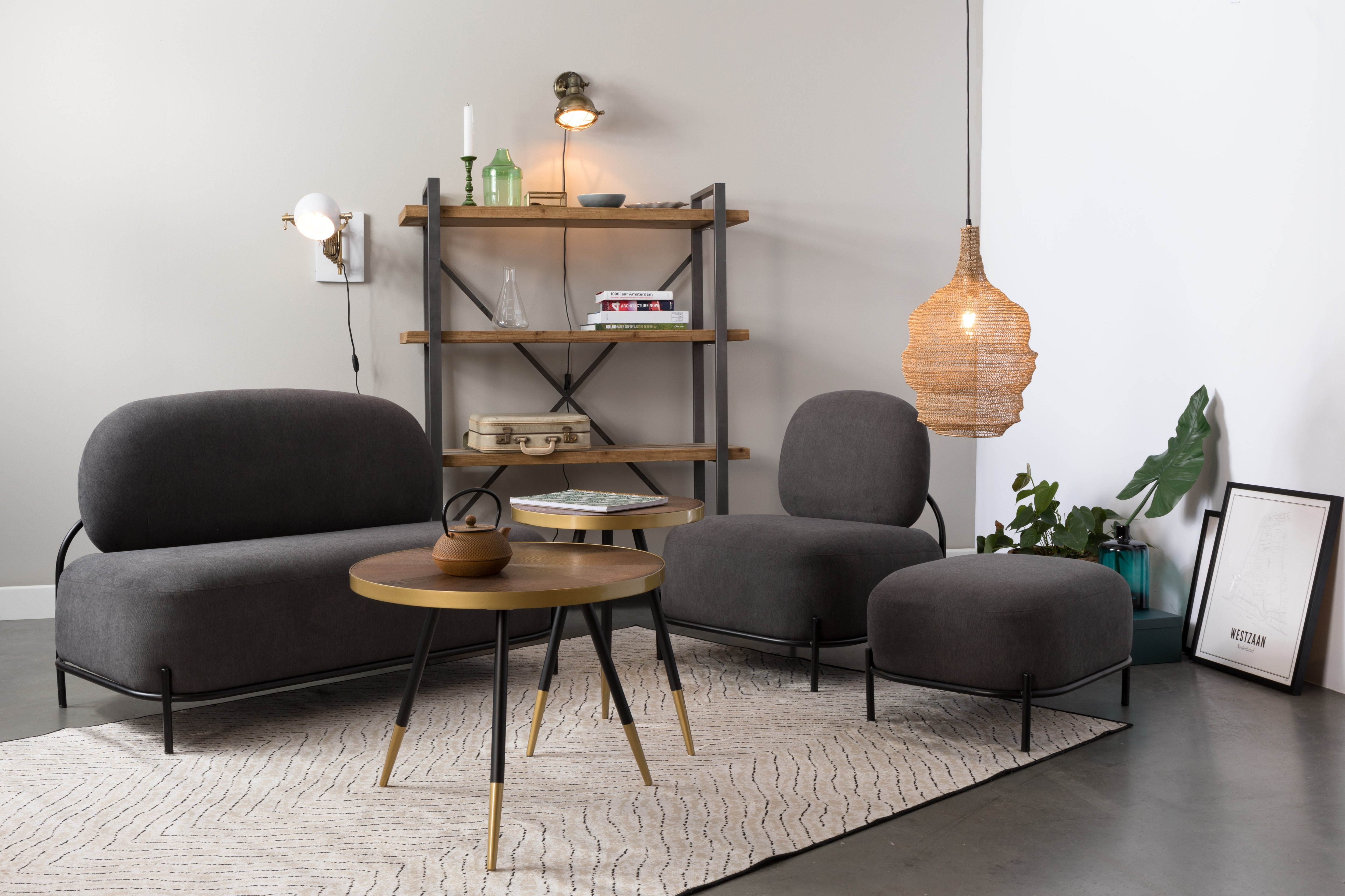 Denise Side Veneer Side Table