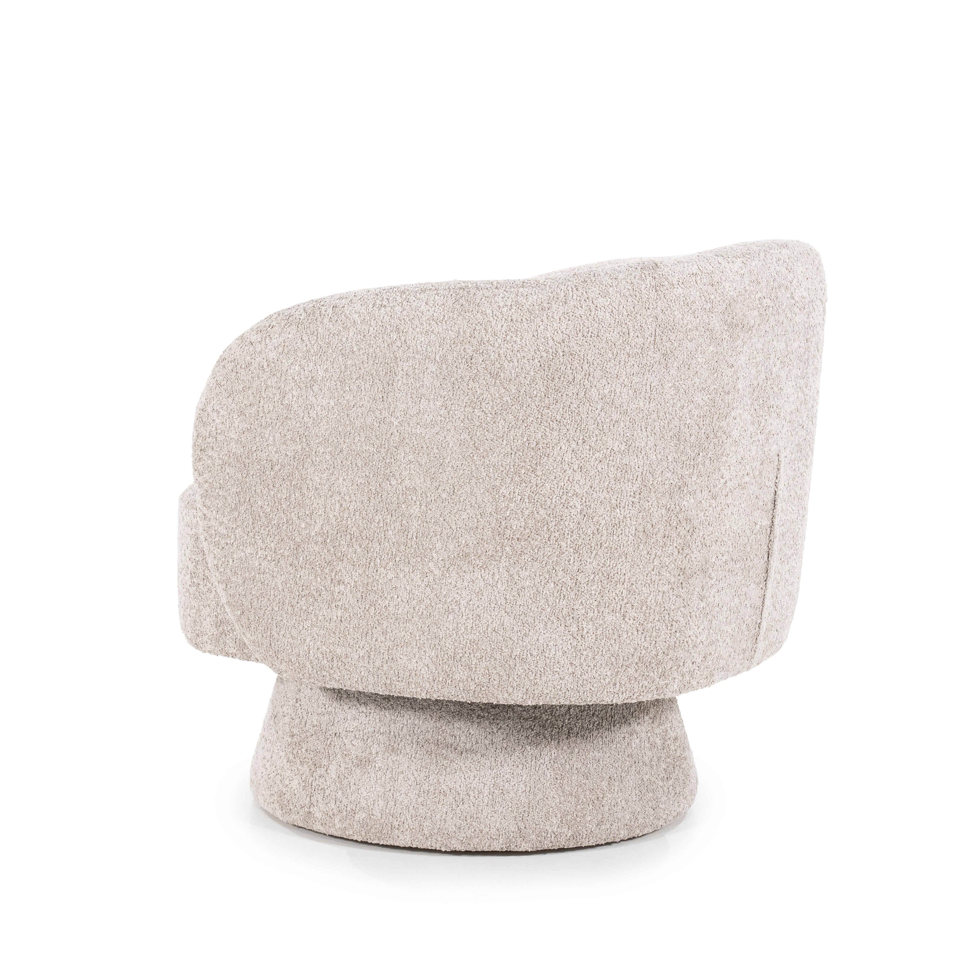 BALOU taupe armchair