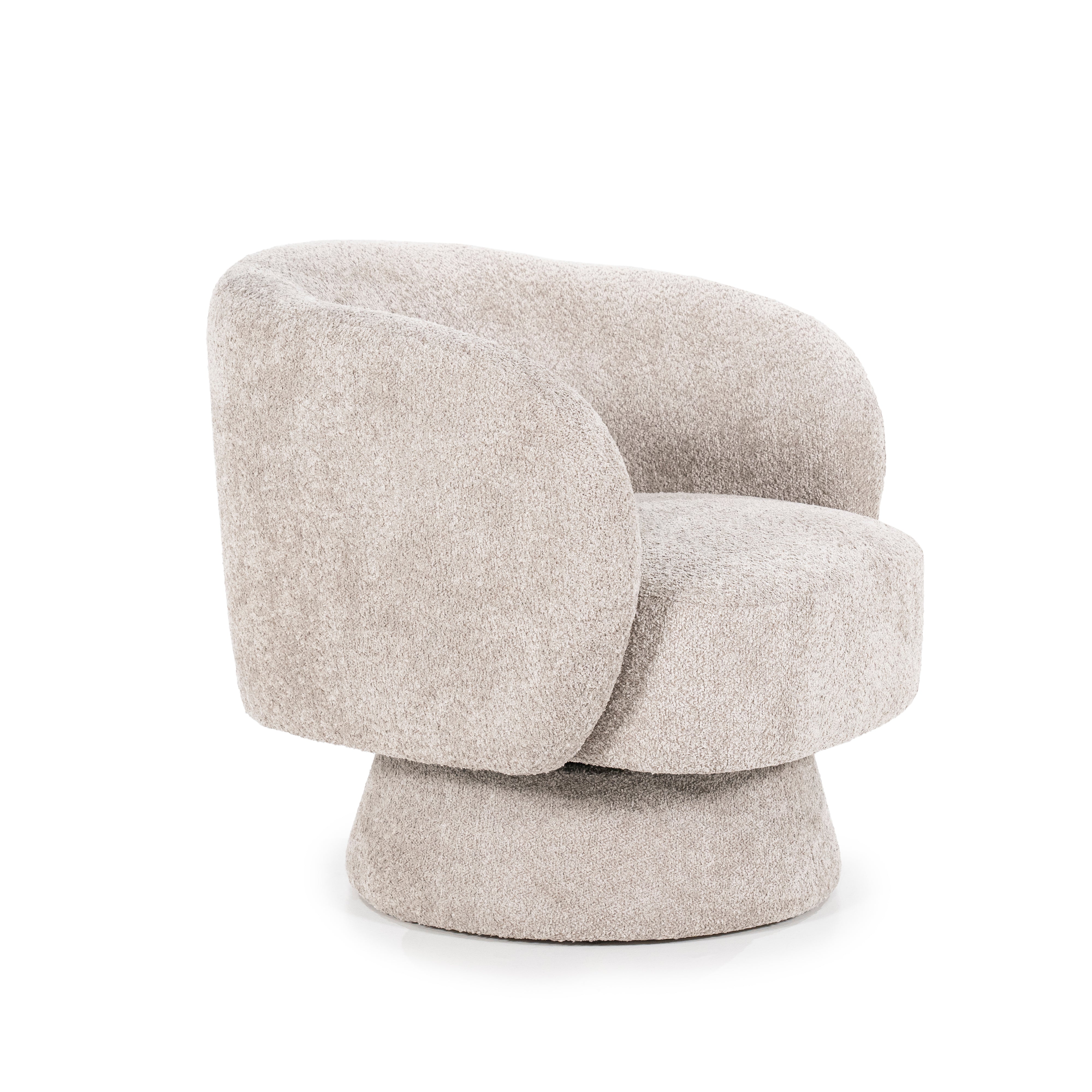 BALOU taupe armchair