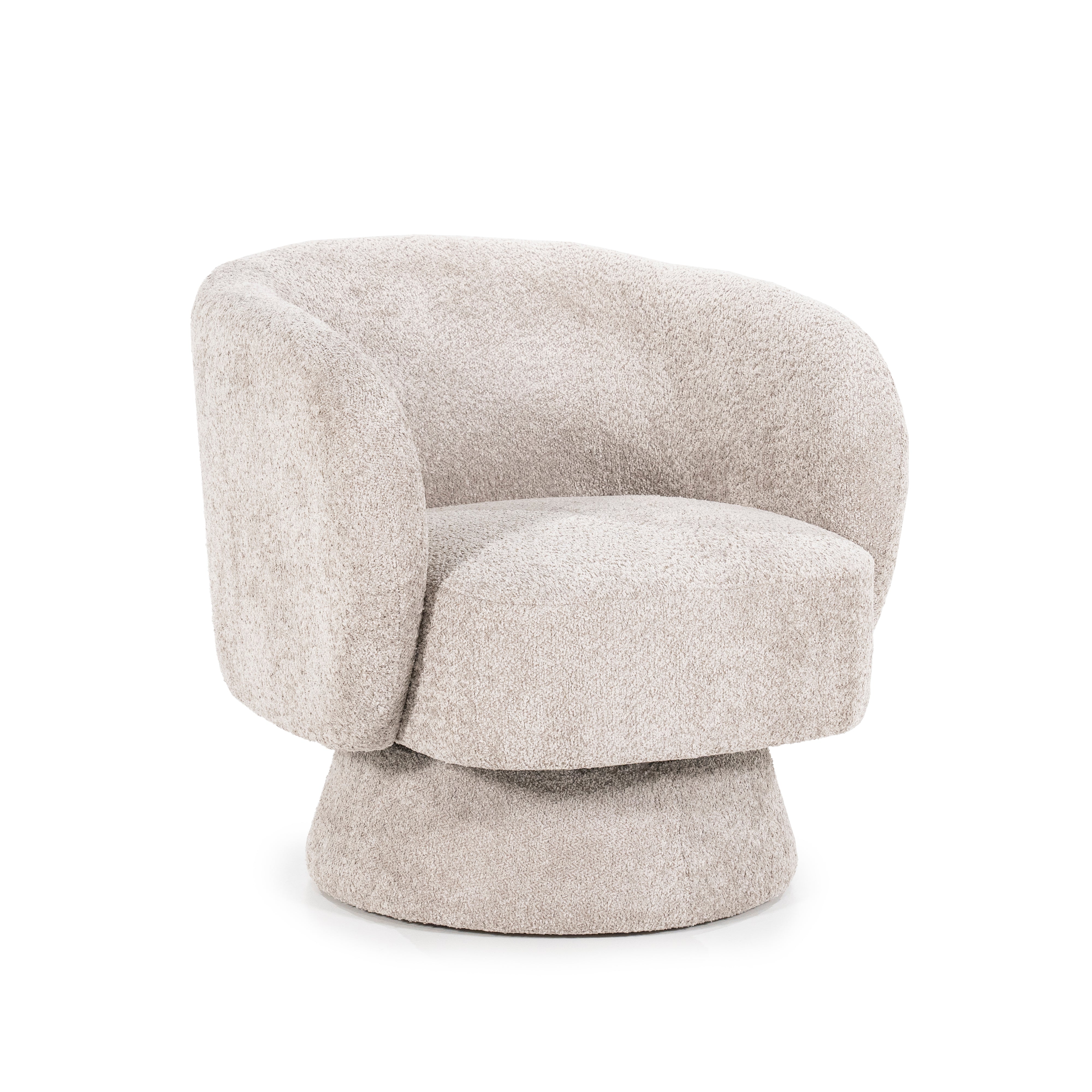 BALOU taupe armchair
